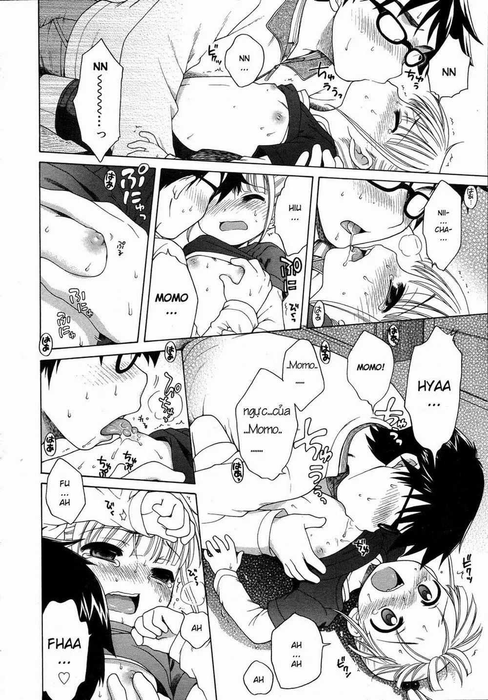 HentaiVN.net - Ảnh 12 - Peach Heart - Chap 1