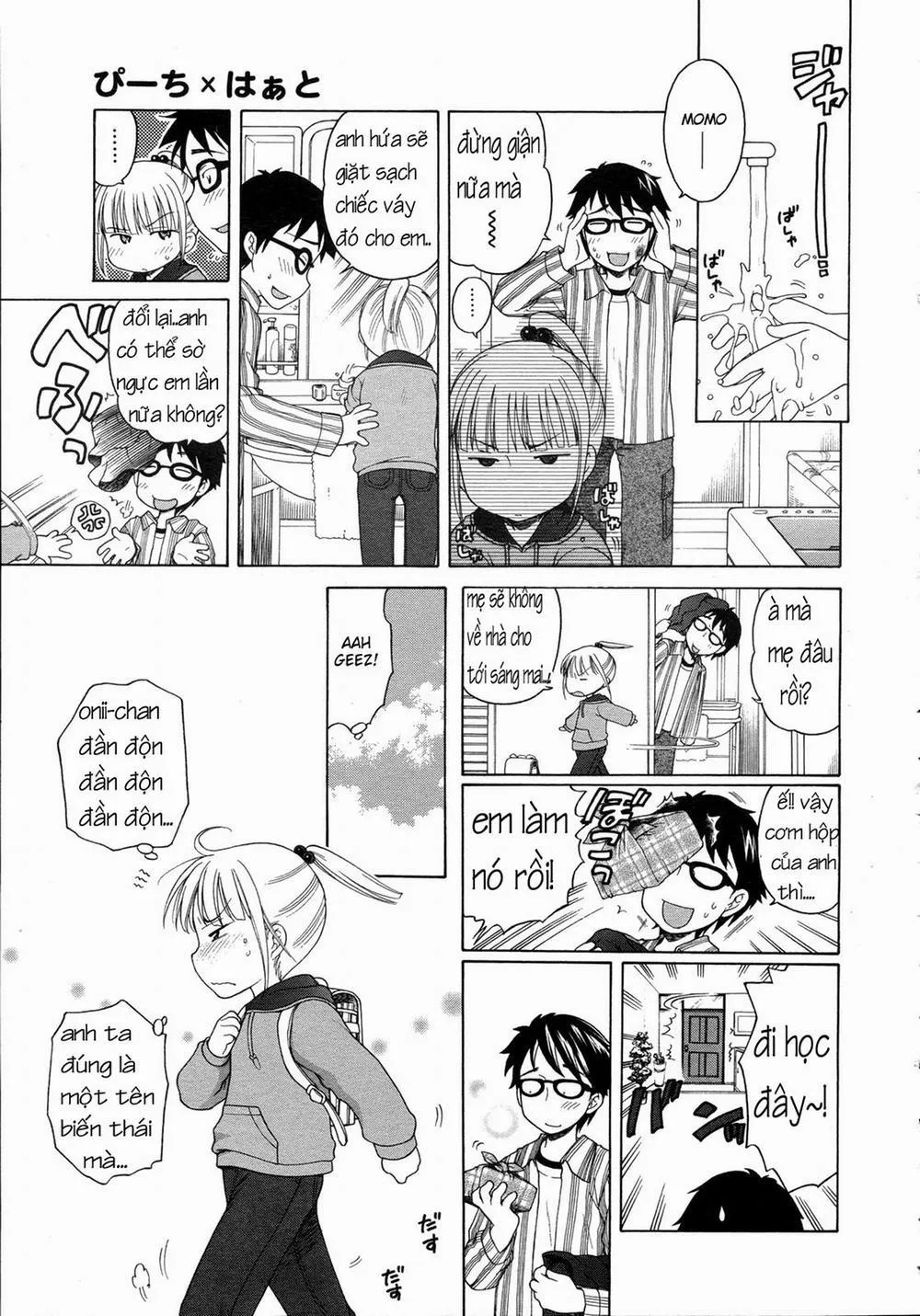 HentaiVN.net - Ảnh 5 - Peach Heart - Chap 1