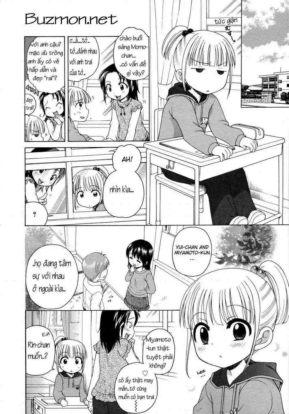HentaiVN.net - Ảnh 6 - Peach Heart - Chap 1