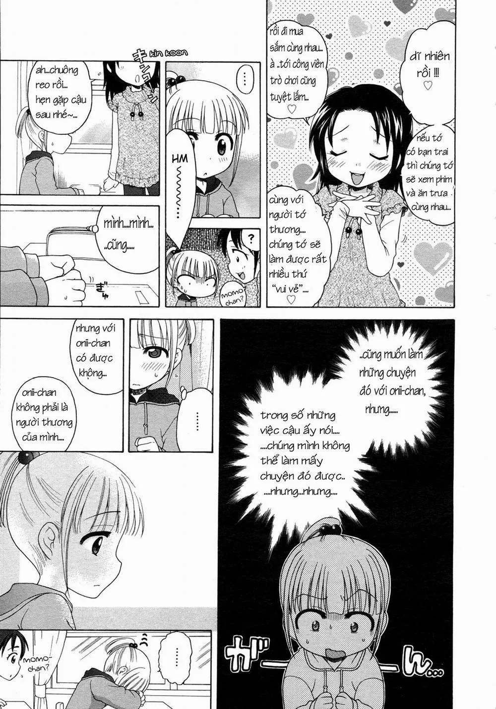 HentaiVN.net - Ảnh 7 - Peach Heart - Chap 1