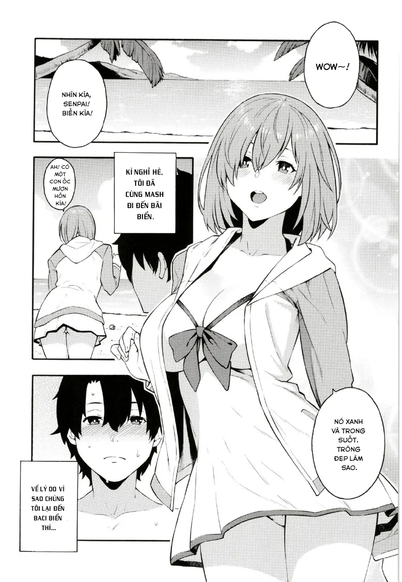 HentaiVN.net - Ảnh 3 - Senpai, It's Summer [Senpai, Natsu desu] - Chap 1