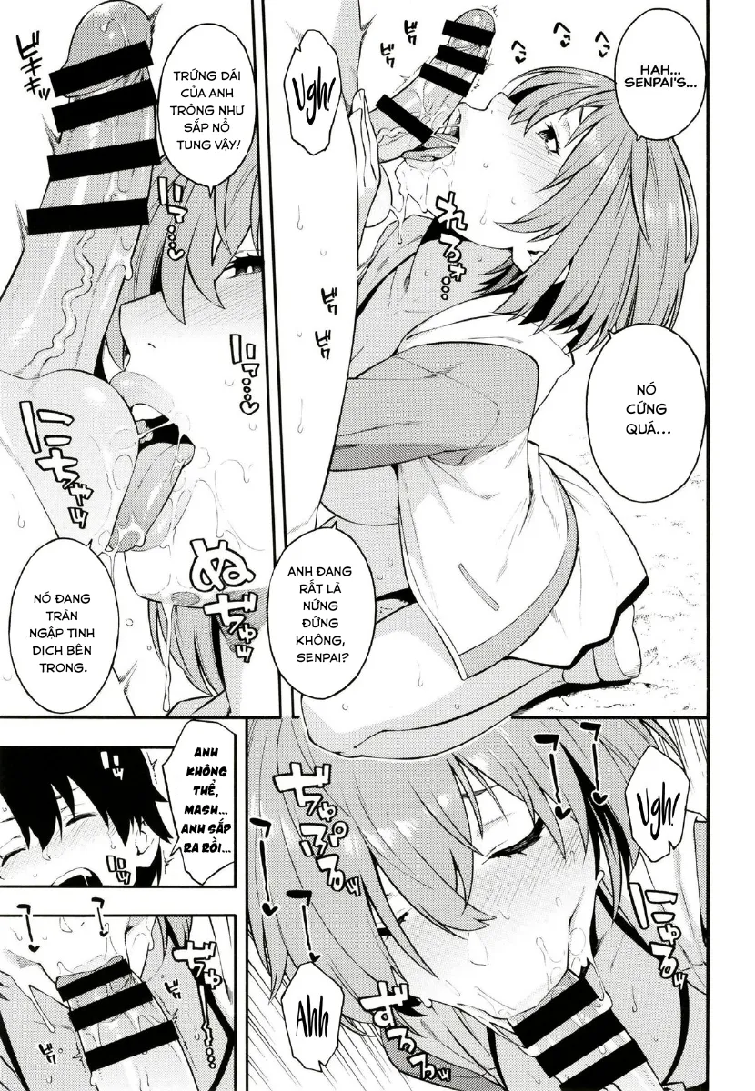 HentaiVN.net - Ảnh 5 - Senpai, It's Summer [Senpai, Natsu desu] - Chap 1
