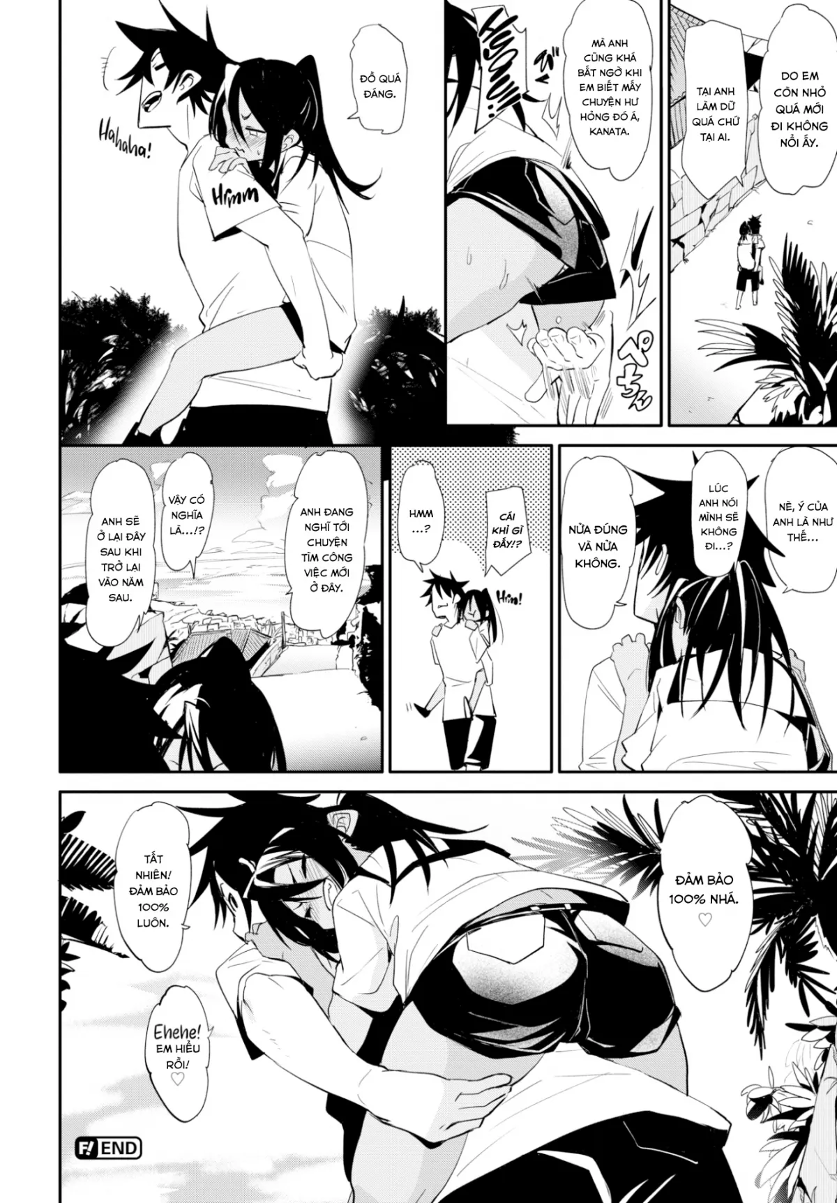 HentaiVN.net - Ảnh 25 - Mùa Hè Tuyệt Vời [Summer-Tinted Stay] - Chap 1