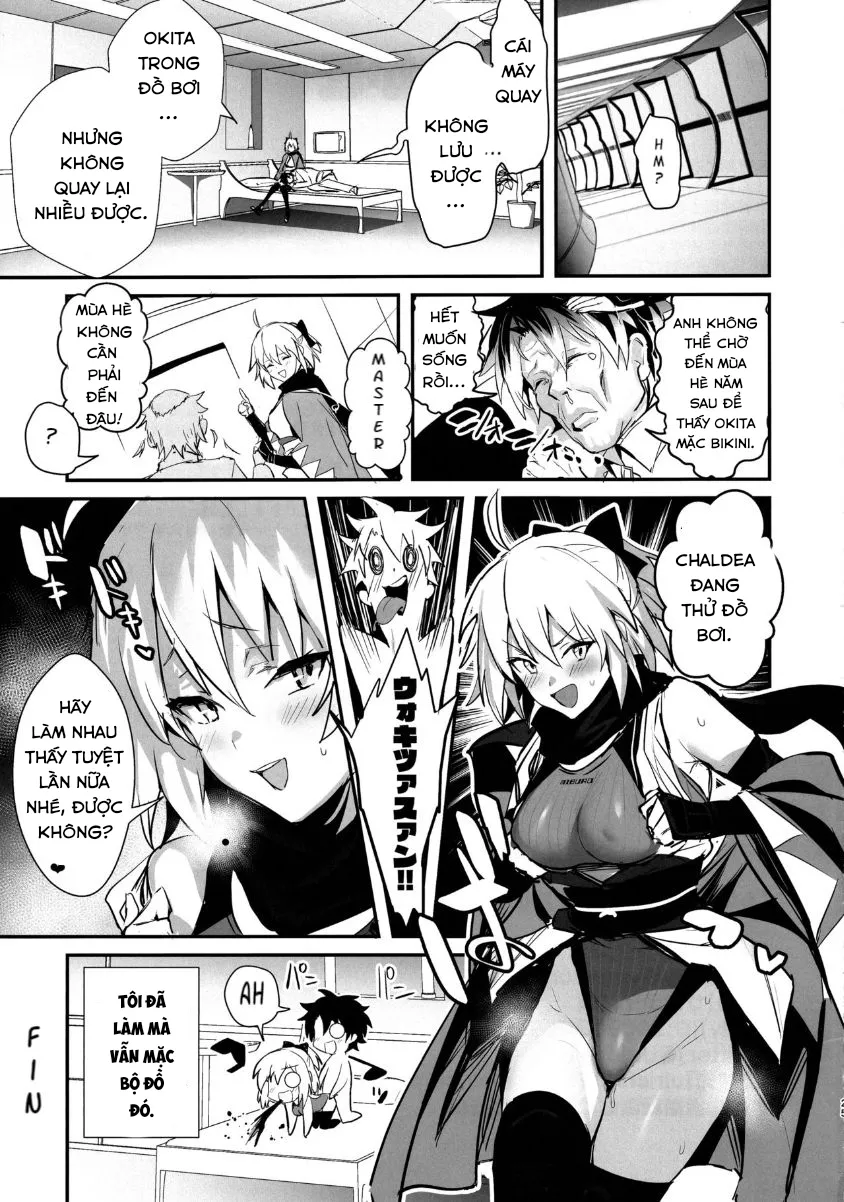 HentaiVN.net - Ảnh 25 - Tuyển tập làm tình với các Servant của Ulrich [さばらぶ! VOL.01 沖田さんと朝までラブホで水着セックス; ServaLove! VOL. 01 Okita-san to Asa made LoveHo de Mizugi Sex] - Chap 1