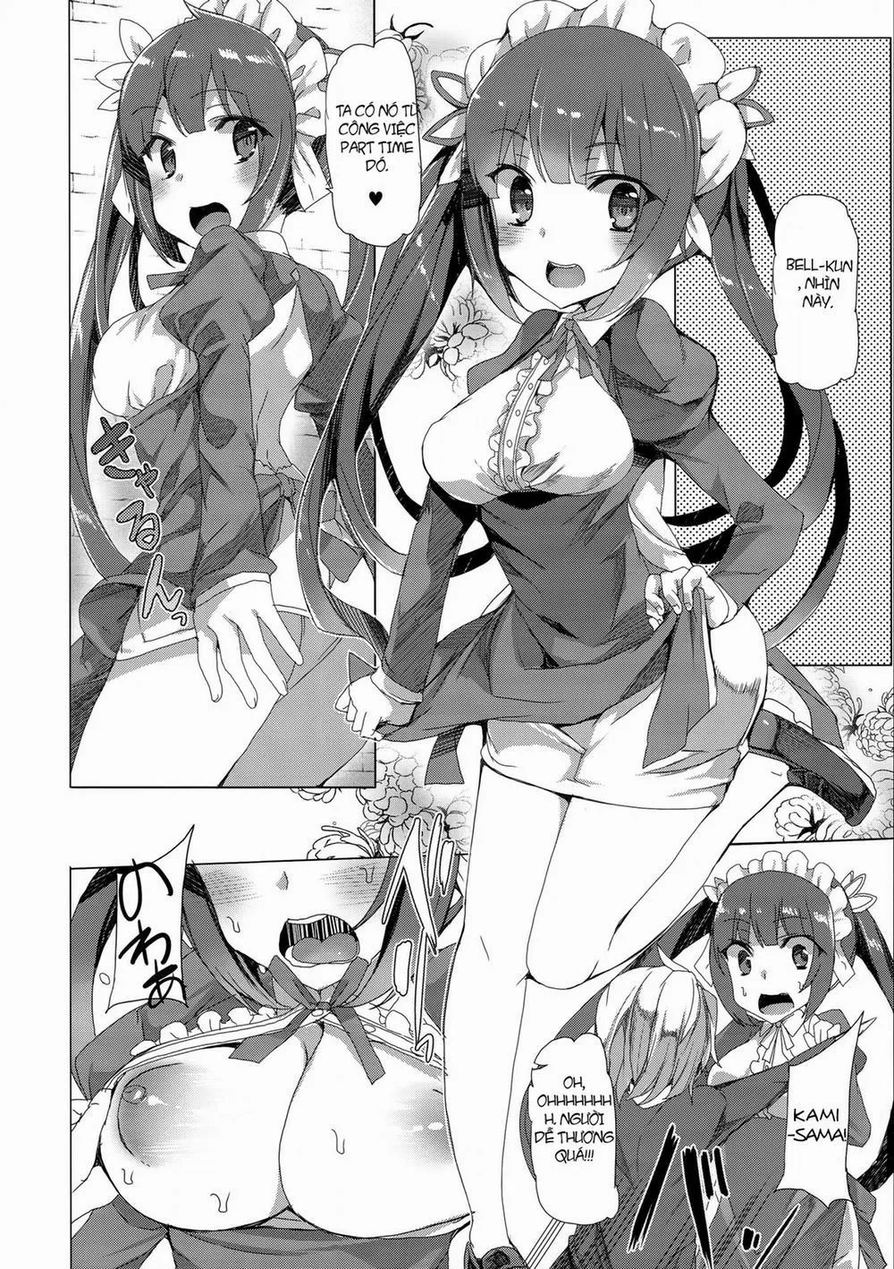 HentaiVN.net - Ảnh 21 - Boku dake no Kami-sama (Dungeon Ni Deai O Motomeru No Wa Machigatteiru Darou Ka) - Chap 1