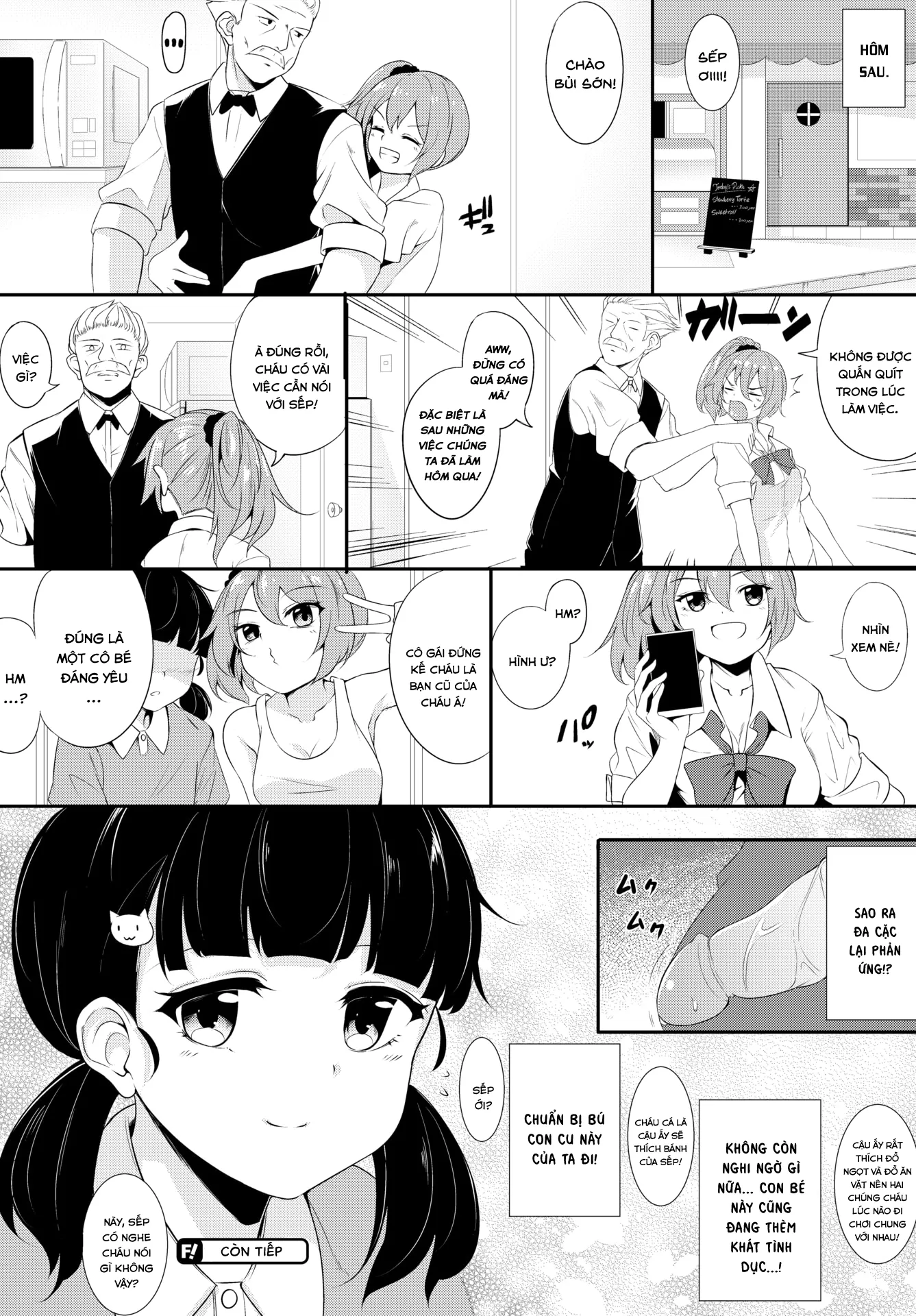 HentaiVN.net - Ảnh 20 - Bị Ép Phải Ra Tại Tiệm Đồ Ngọt Cuối Phố [Forced to Orgasm by the Finest Sweets in Town] - Chap 1