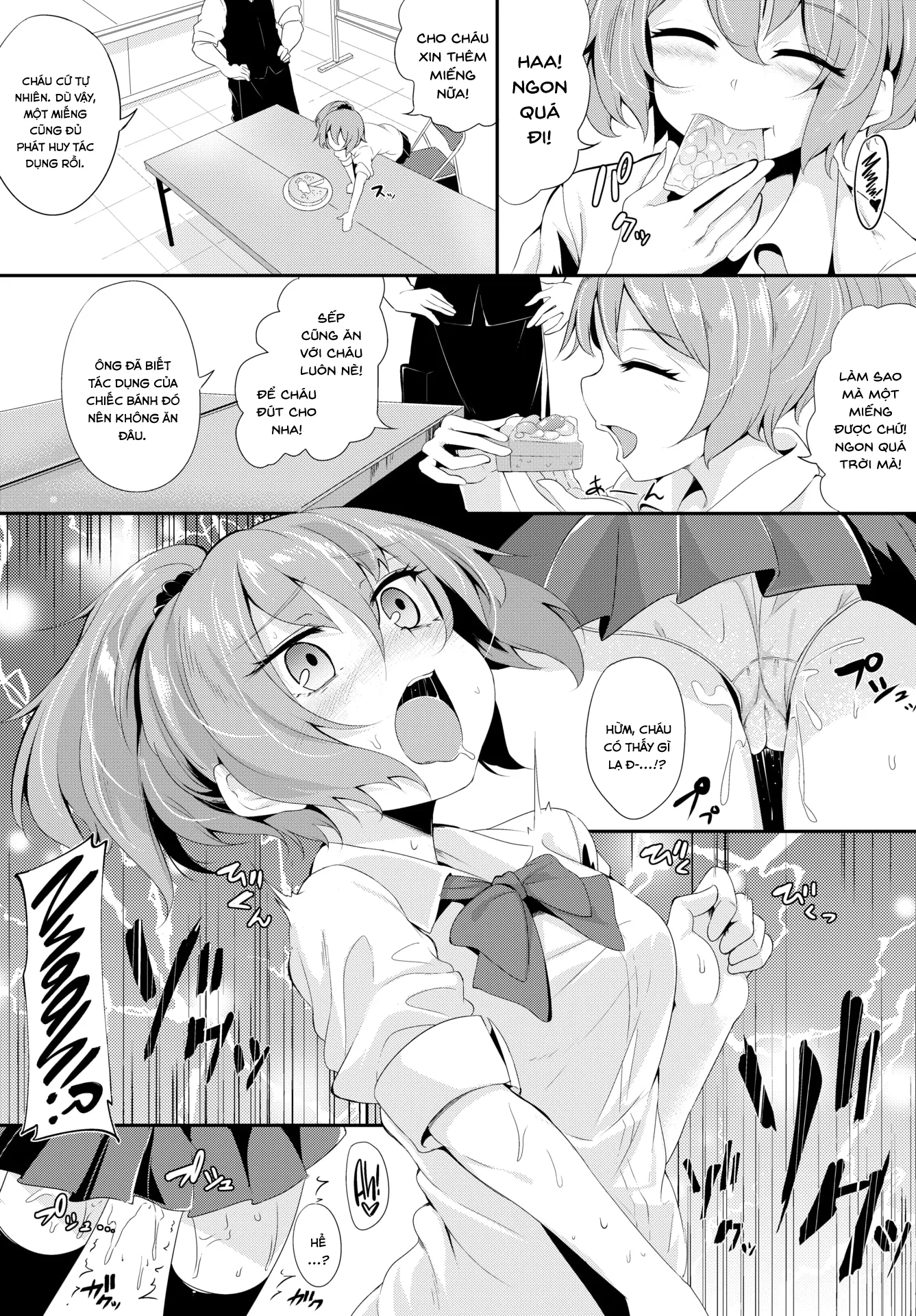 HentaiVN.net - Ảnh 5 - Bị Ép Phải Ra Tại Tiệm Đồ Ngọt Cuối Phố [Forced to Orgasm by the Finest Sweets in Town] - Chap 1