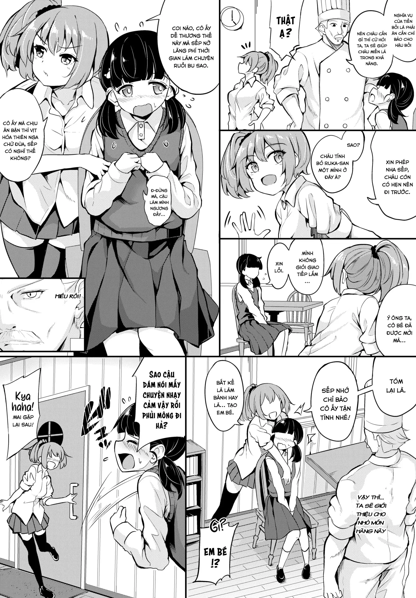HentaiVN.net - Ảnh 3 - Bị Ép Phải Ra Tại Tiệm Đồ Ngọt Cuối Phố [Forced to Orgasm by the Finest Sweets in Town] - Chap 2