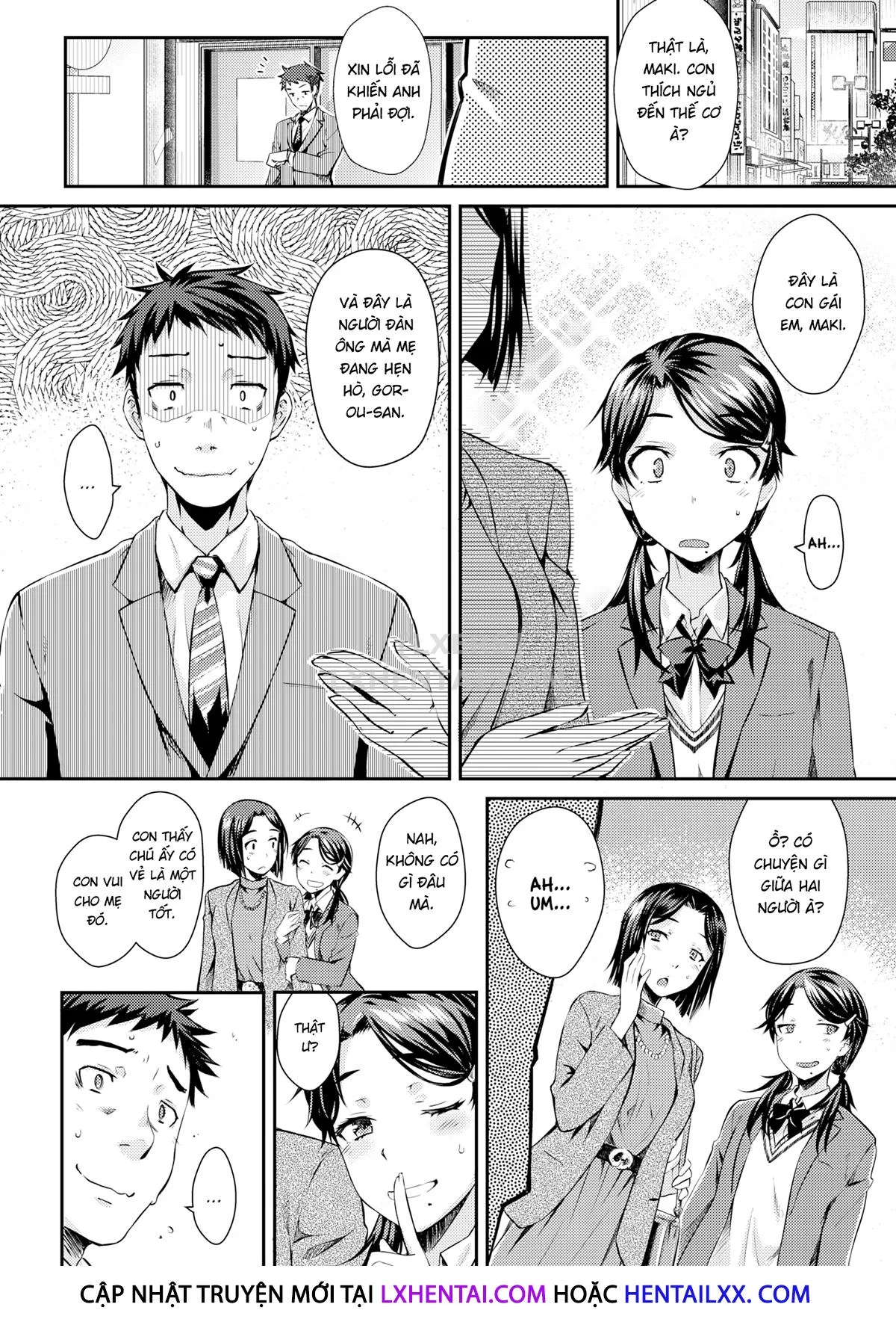 HentaiVN.net - Ảnh 3 - Family Prostitution [Comic Kairakuten 2020-07] - Chap 1