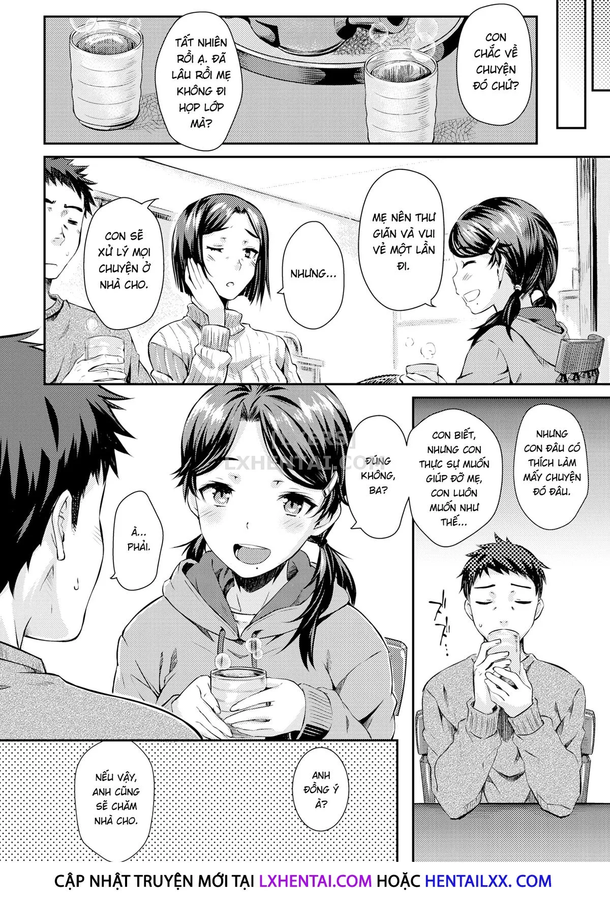 HentaiVN.net - Ảnh 5 - Family Prostitution [Comic Kairakuten 2020-07] - Chap 1