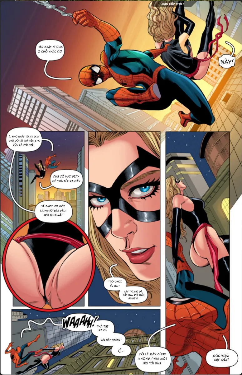 HentaiVN.net - Ảnh 5 - The Amazing Spider-Man And Ms.Marvel - Chap 1