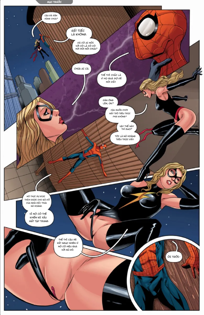 HentaiVN.net - Ảnh 6 - The Amazing Spider-Man And Ms.Marvel - Chap 1