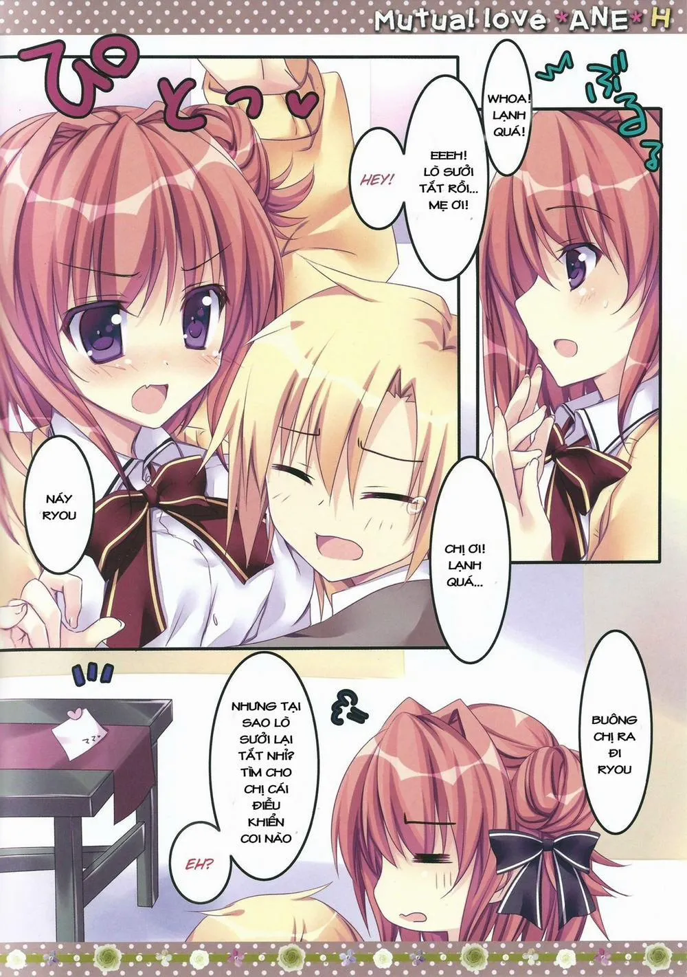 HentaiVN.net - Ảnh 3 - Soushisouai Ane Ecchi - Chap 1