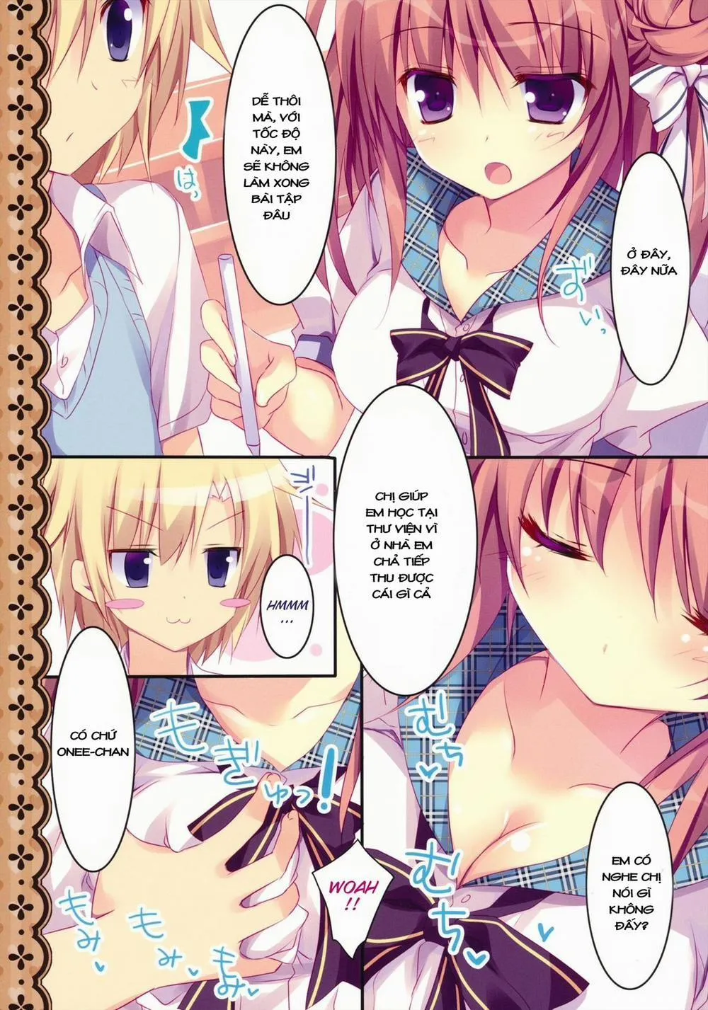 HentaiVN.net - Ảnh 3 - Soushisouai Ane Ecchi - Chap 4