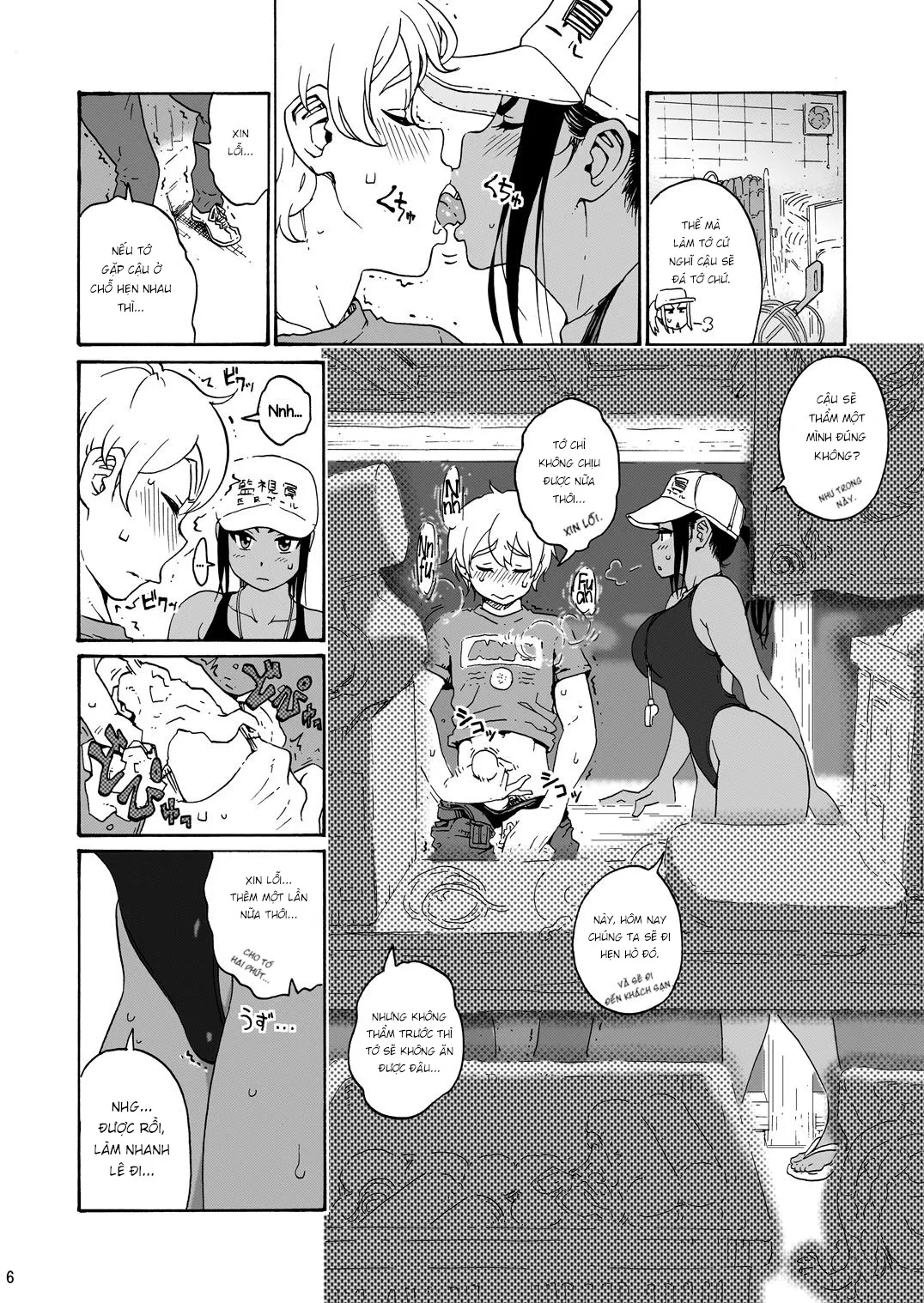 HentaiVN.net - Ảnh 5 - Tớ muốn làm tình với cậu! [Aah~ Hayaku H Shitai!!] - Chap 1