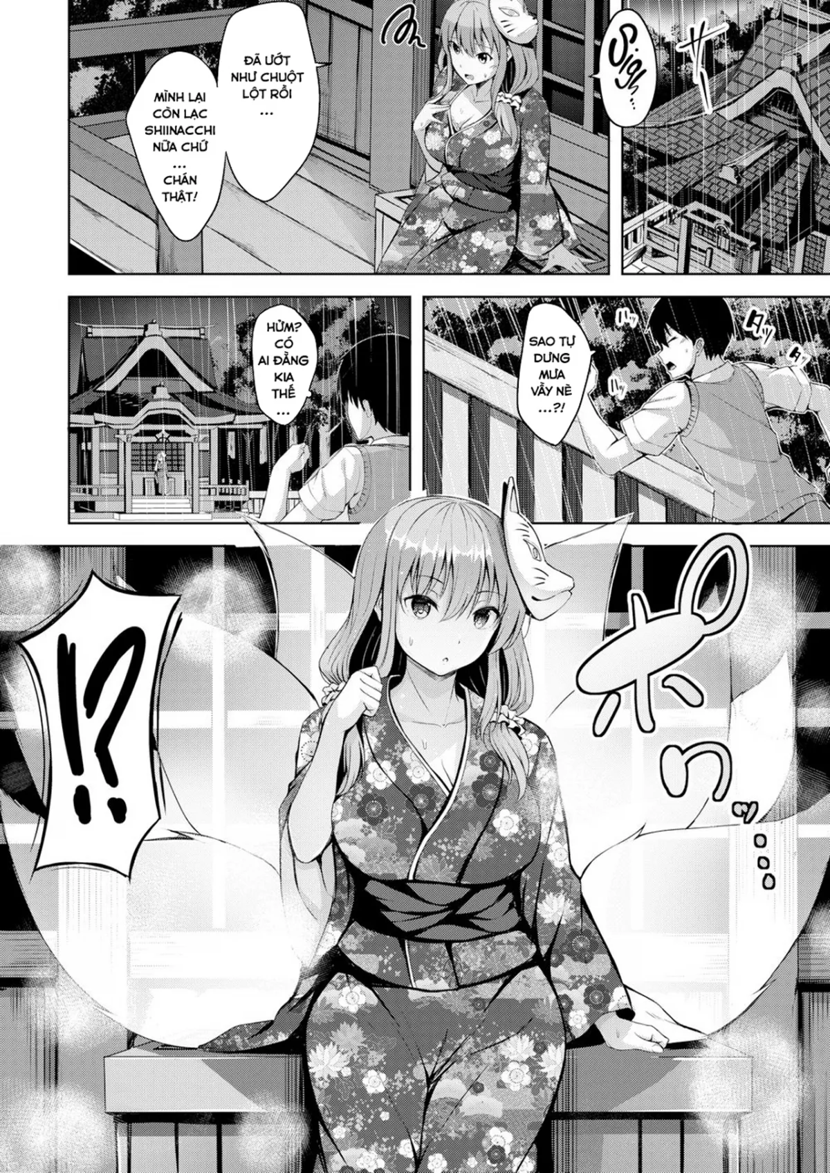 HentaiVN.net - Ảnh 3 - Đụ Thư Thái Với Em Ghệ Bị Cáo Thành Tinh Nhập! [Deceitful Bewitching Summer Festival] - Chap 1