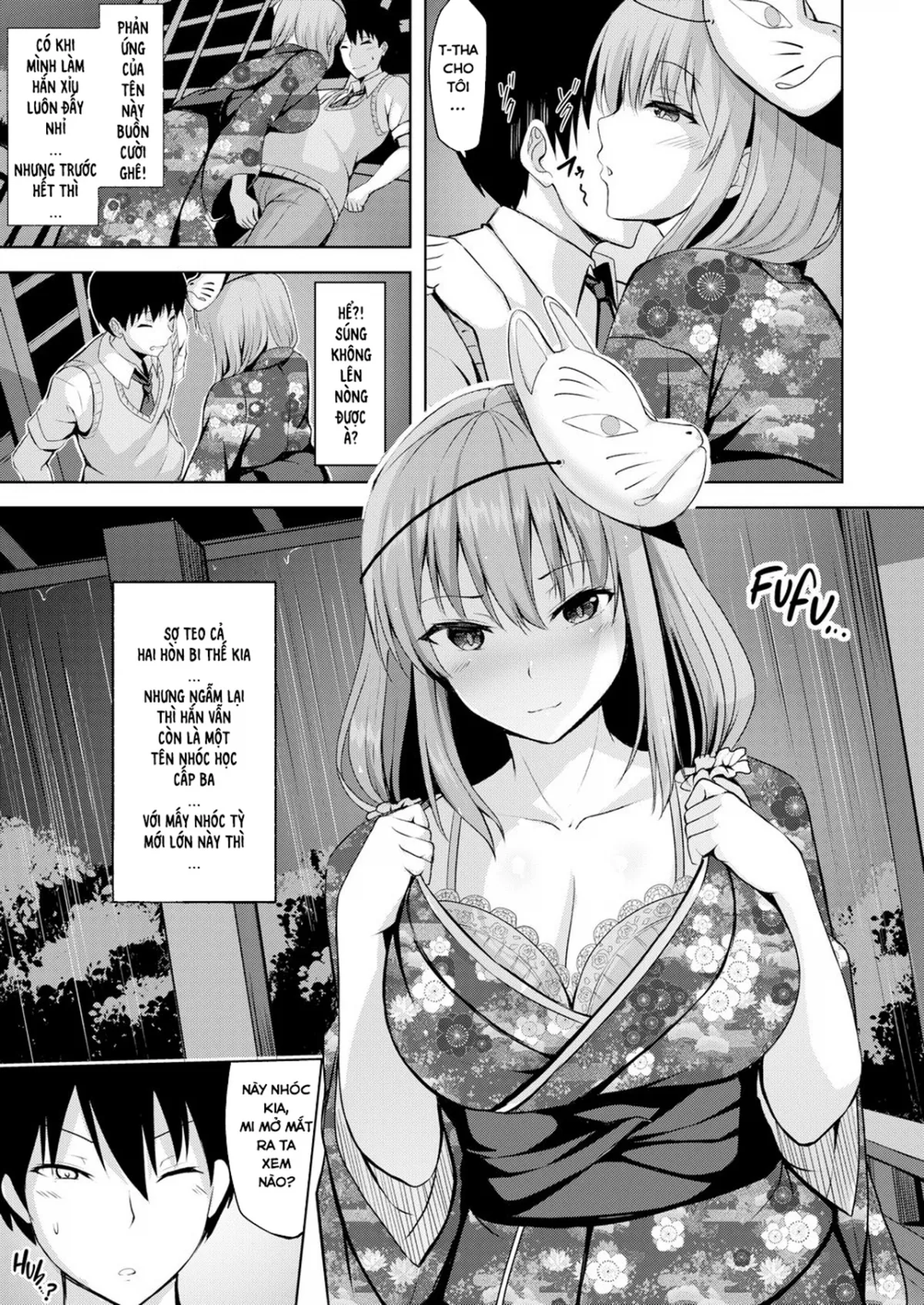 HentaiVN.net - Ảnh 6 - Đụ Thư Thái Với Em Ghệ Bị Cáo Thành Tinh Nhập! [Deceitful Bewitching Summer Festival] - Chap 1