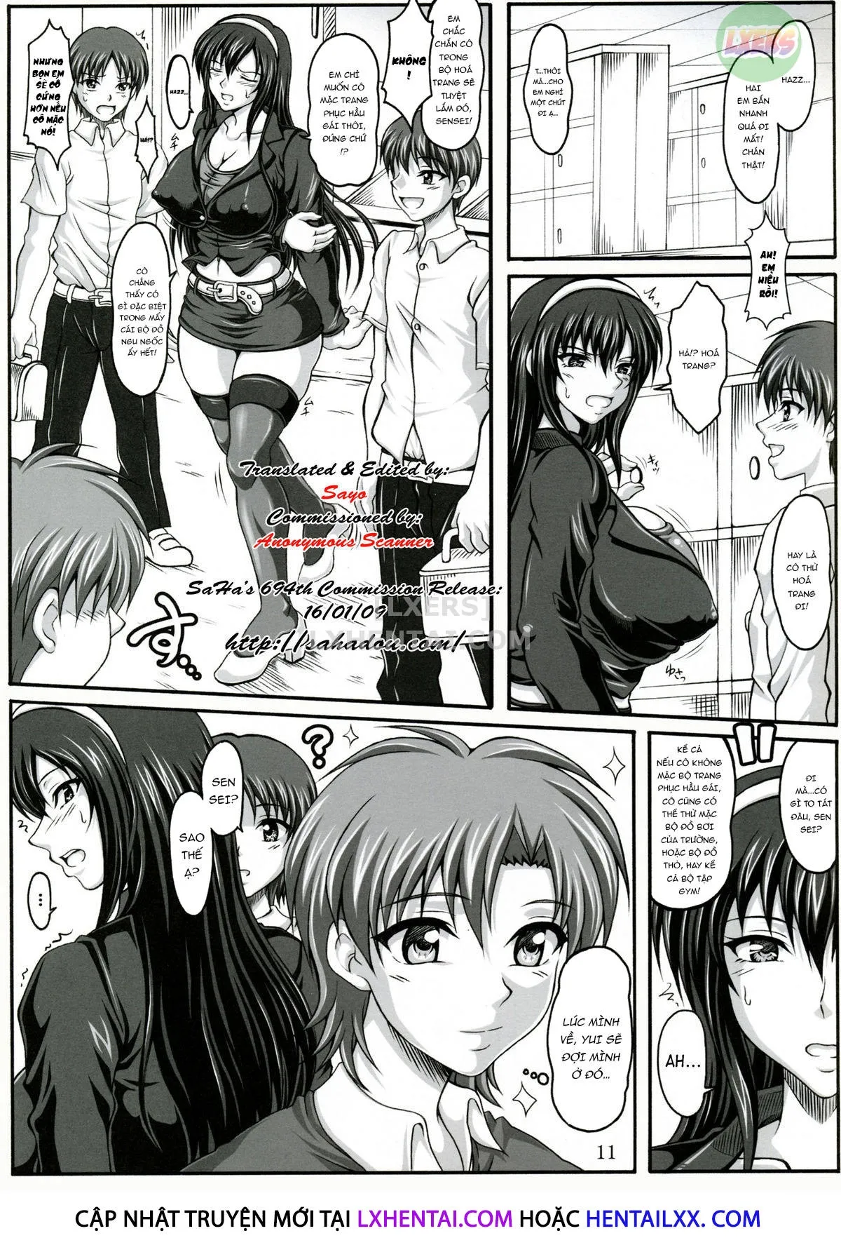 HentaiVN.net - Ảnh 11 - My Personal Big Breasted Masturbation Maid -Flirtation Chapter - Chap 1