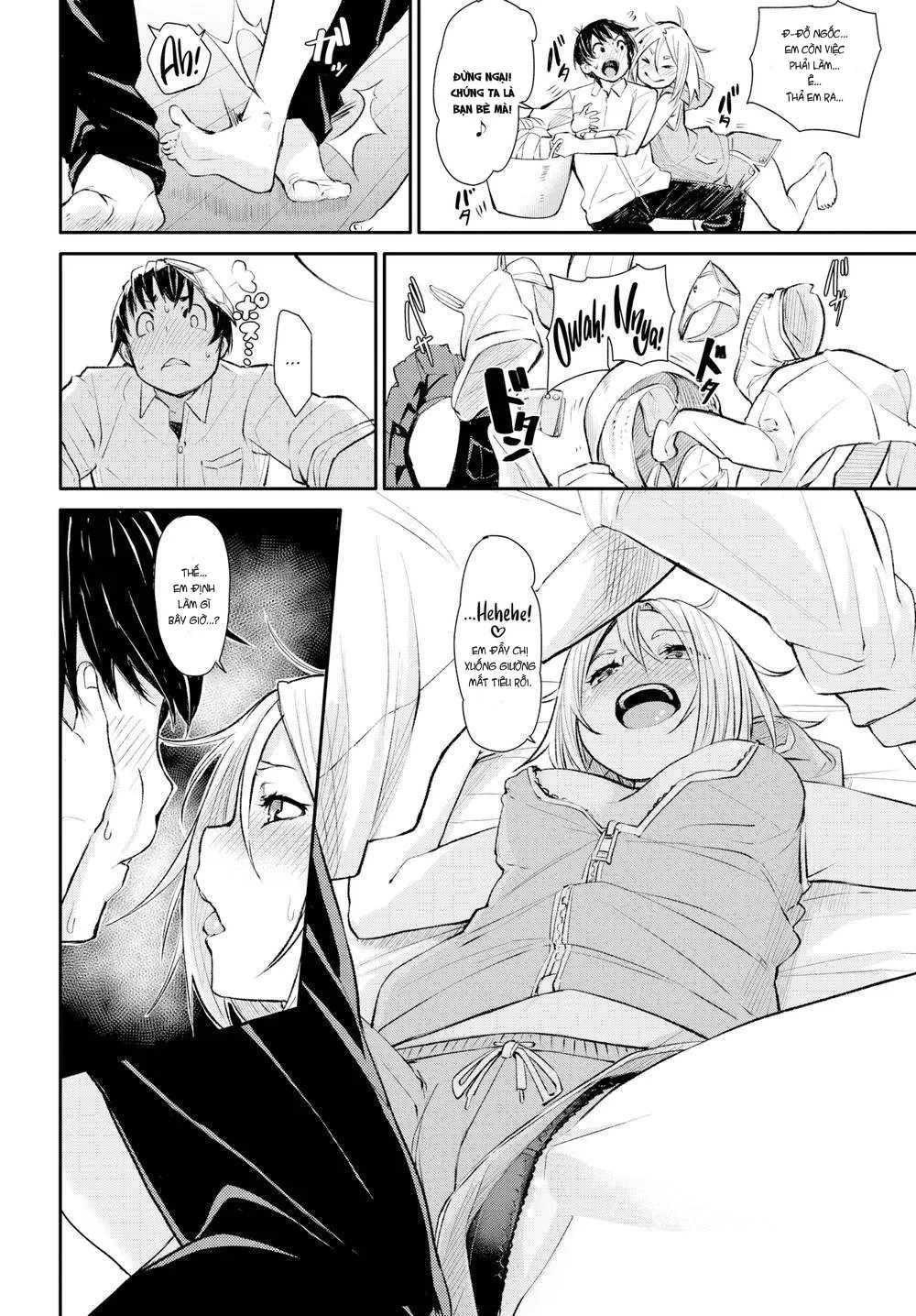 HentaiVN.net - Ảnh 8 - Dụ Dỗ Con Cá Thủa Nhỏ Thành Công ! [She Only Smiles for Me] - Chap 1