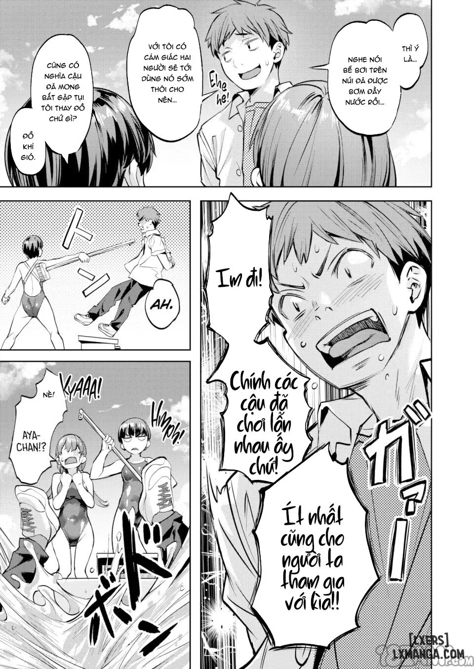HentaiVN.net - Ảnh 11 - Paradise Pool!? - Chap 1
