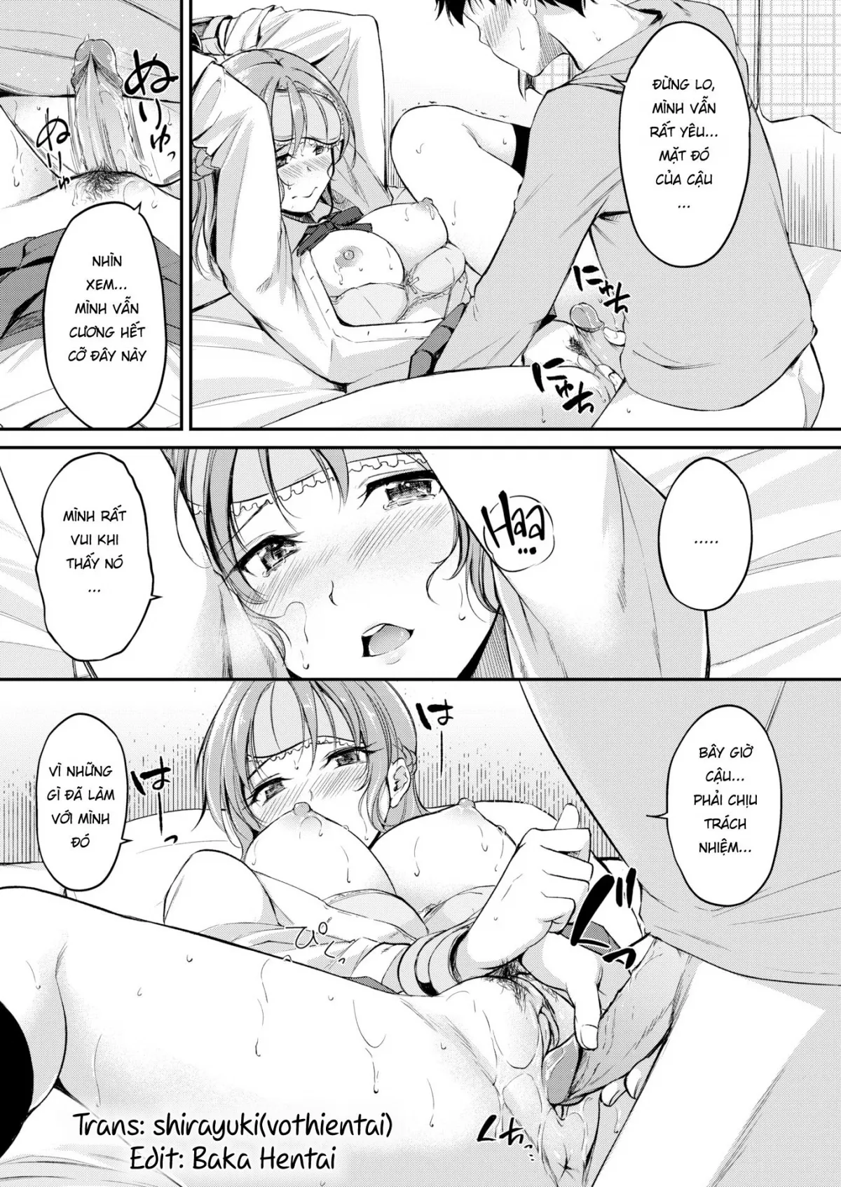 HentaiVN.net - Ảnh 14 - Đau lắm! Nhưng sướng hơn đau! [Do you like the pain?] - Chap 1