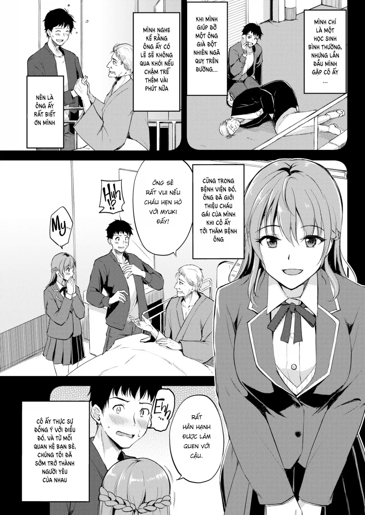 HentaiVN.net - Ảnh 5 - Đau lắm! Nhưng sướng hơn đau! [Do you like the pain?] - Chap 1