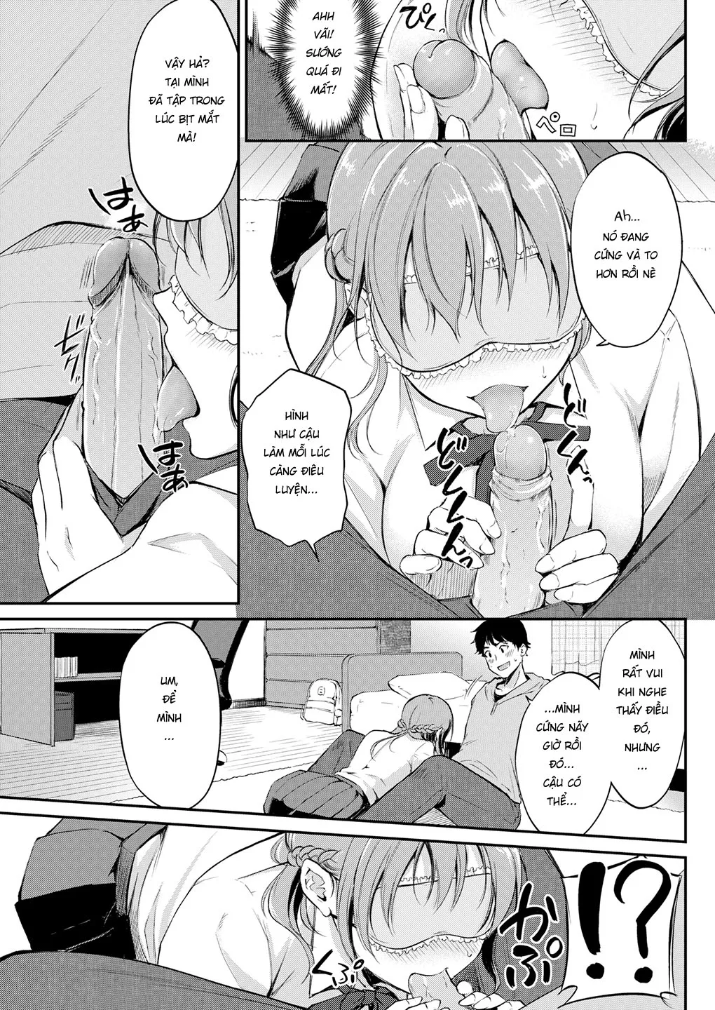 HentaiVN.net - Ảnh 7 - Đau lắm! Nhưng sướng hơn đau! [Do you like the pain?] - Chap 1