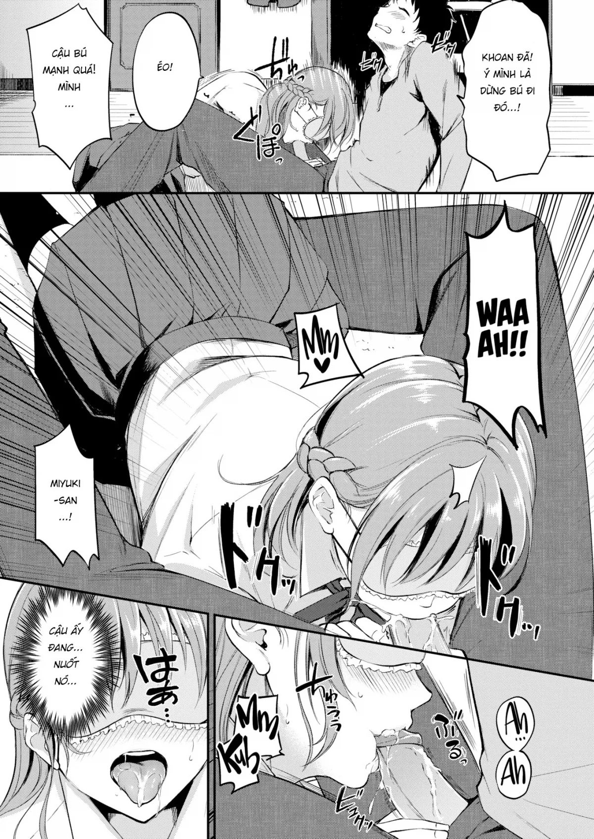 HentaiVN.net - Ảnh 8 - Đau lắm! Nhưng sướng hơn đau! [Do you like the pain?] - Chap 1