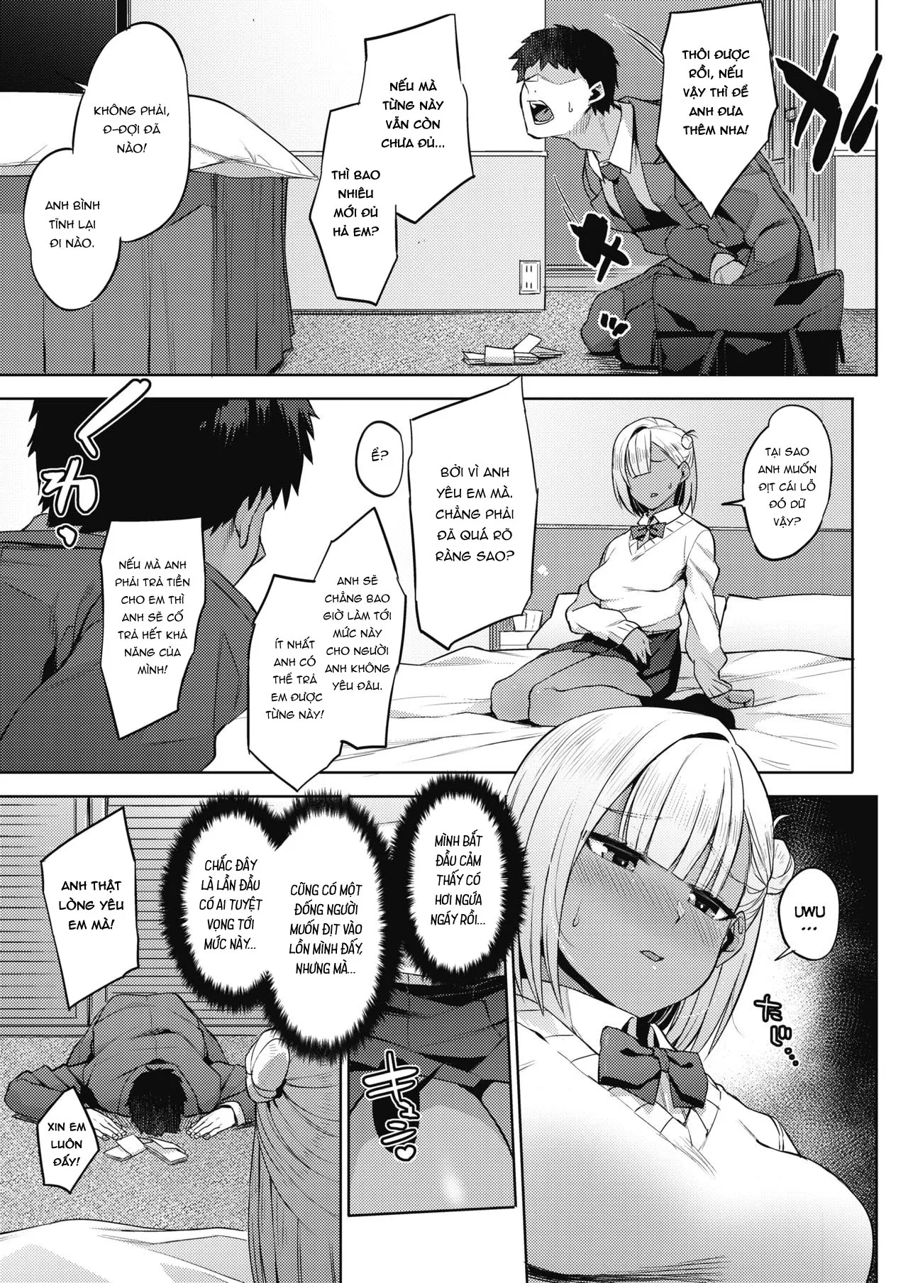 HentaiVN.net - Ảnh 9 - Oshijo - Chap 1