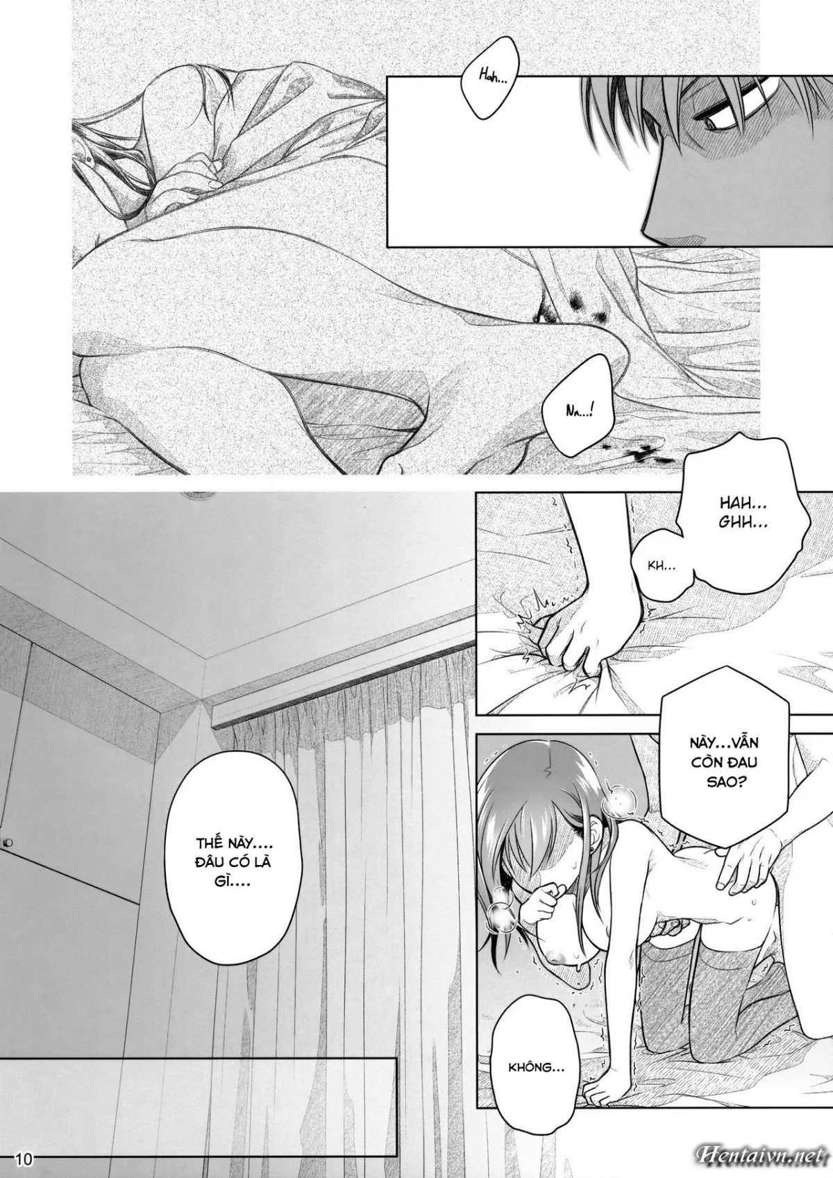 HentaiVN.net - Ảnh 10 - Hãy ở bên em - Chap 1