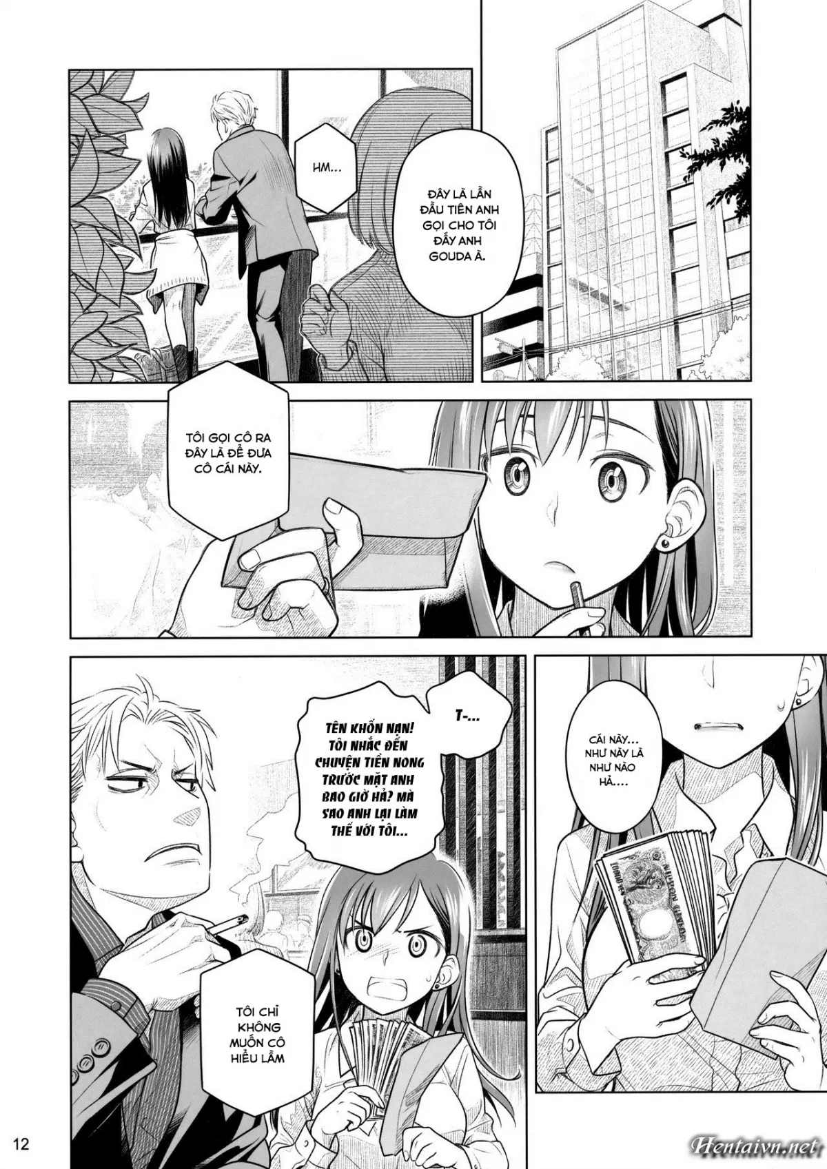 HentaiVN.net - Ảnh 12 - Hãy ở bên em - Chap 1