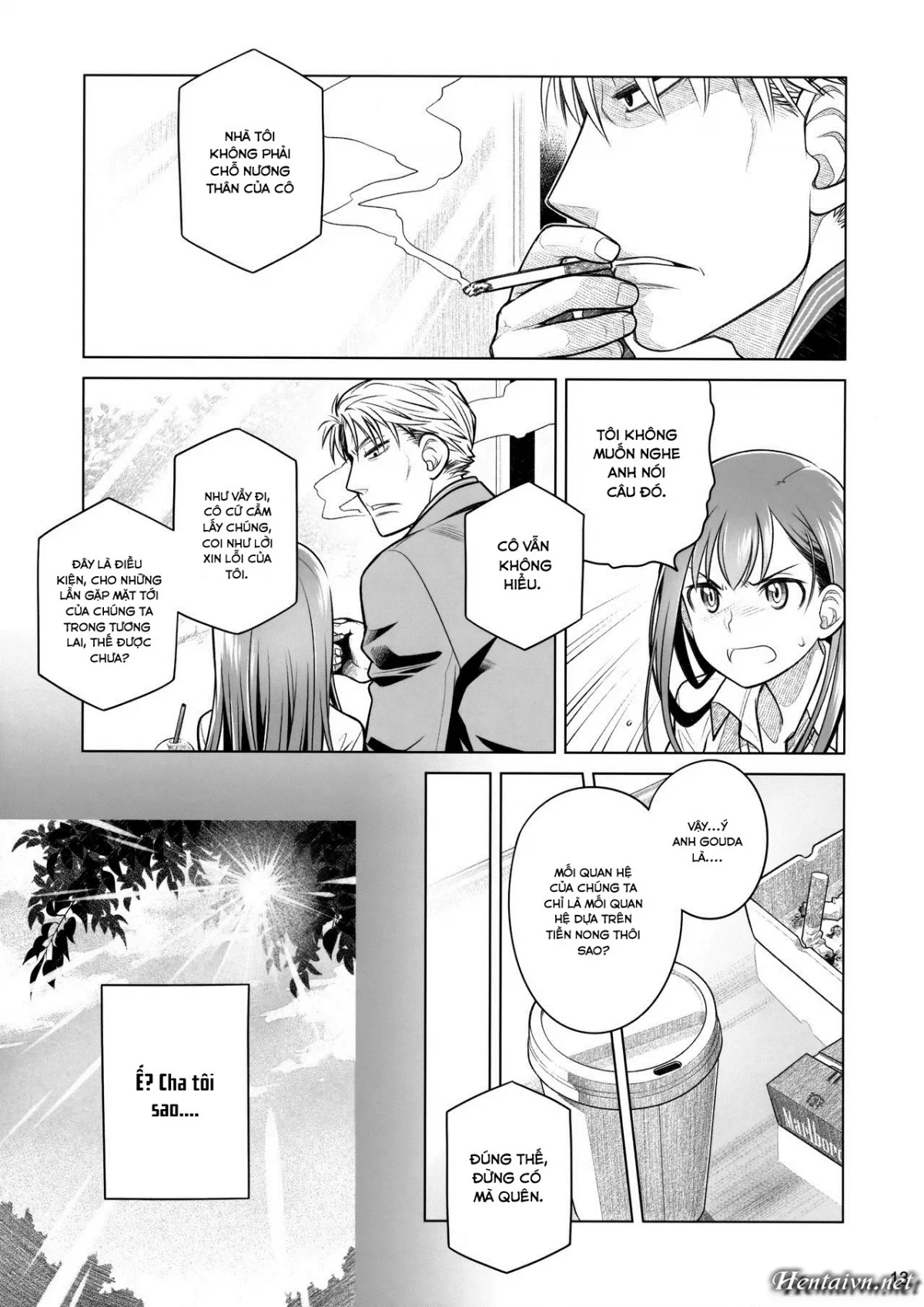 HentaiVN.net - Ảnh 13 - Hãy ở bên em - Chap 1