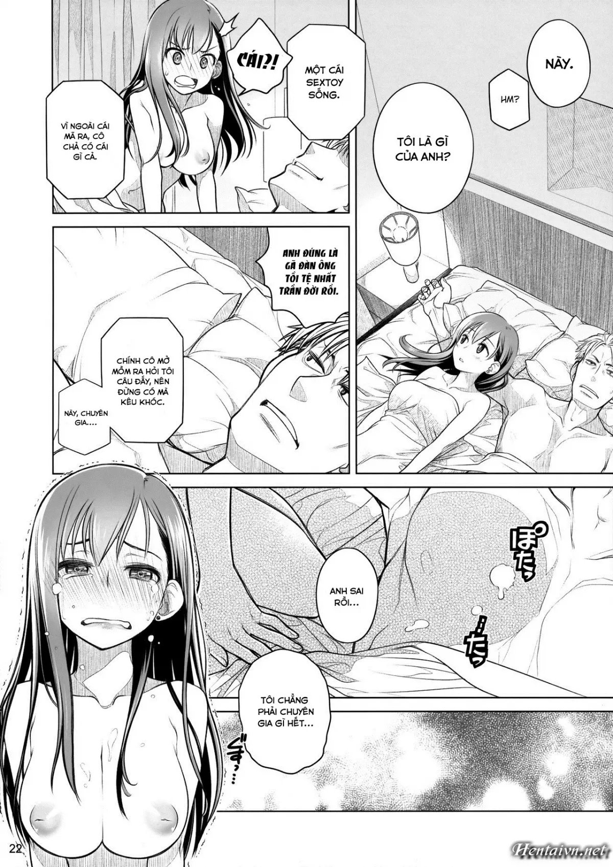 HentaiVN.net - Ảnh 22 - Hãy ở bên em - Chap 1