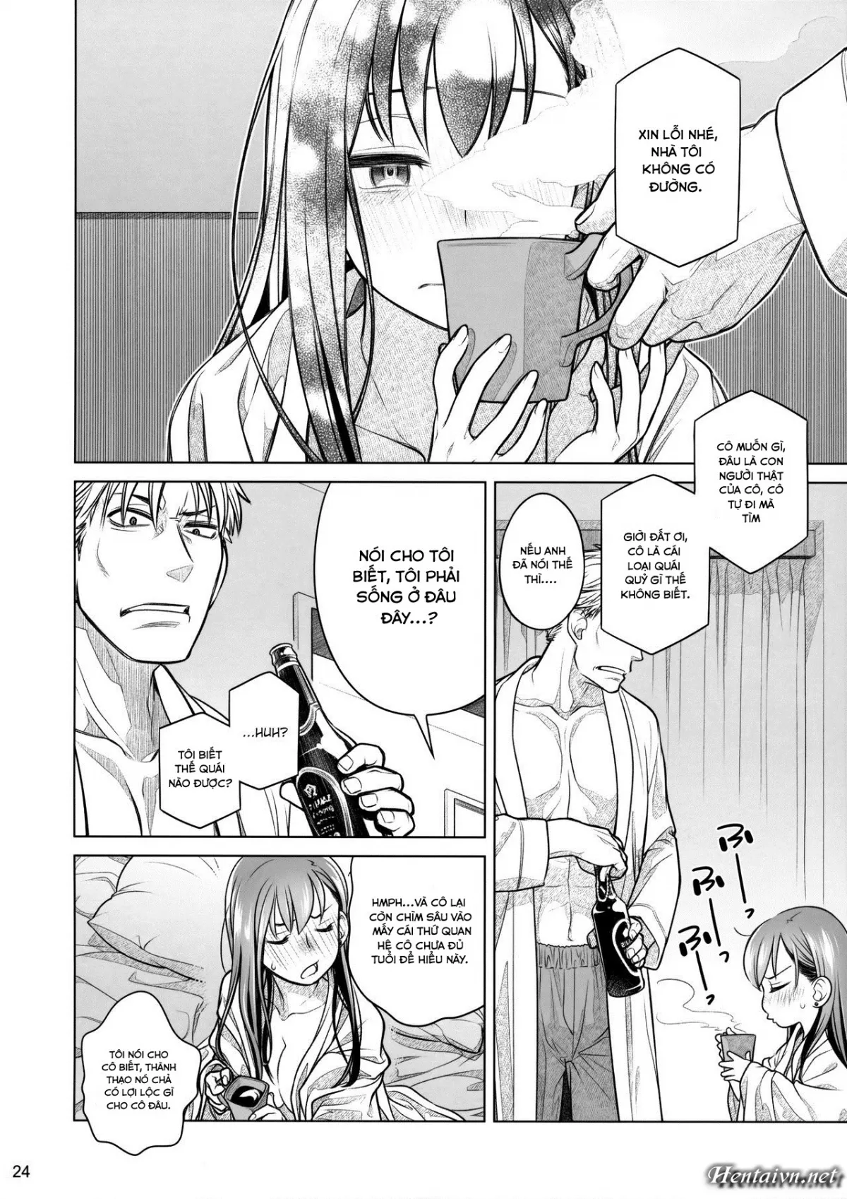 HentaiVN.net - Ảnh 24 - Hãy ở bên em - Chap 1