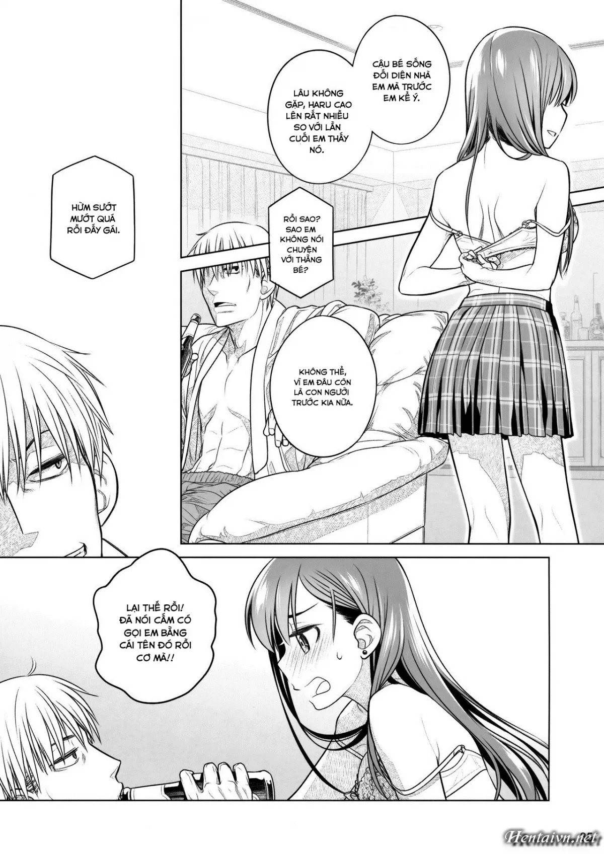 HentaiVN.net - Ảnh 35 - Hãy ở bên em - Chap 1