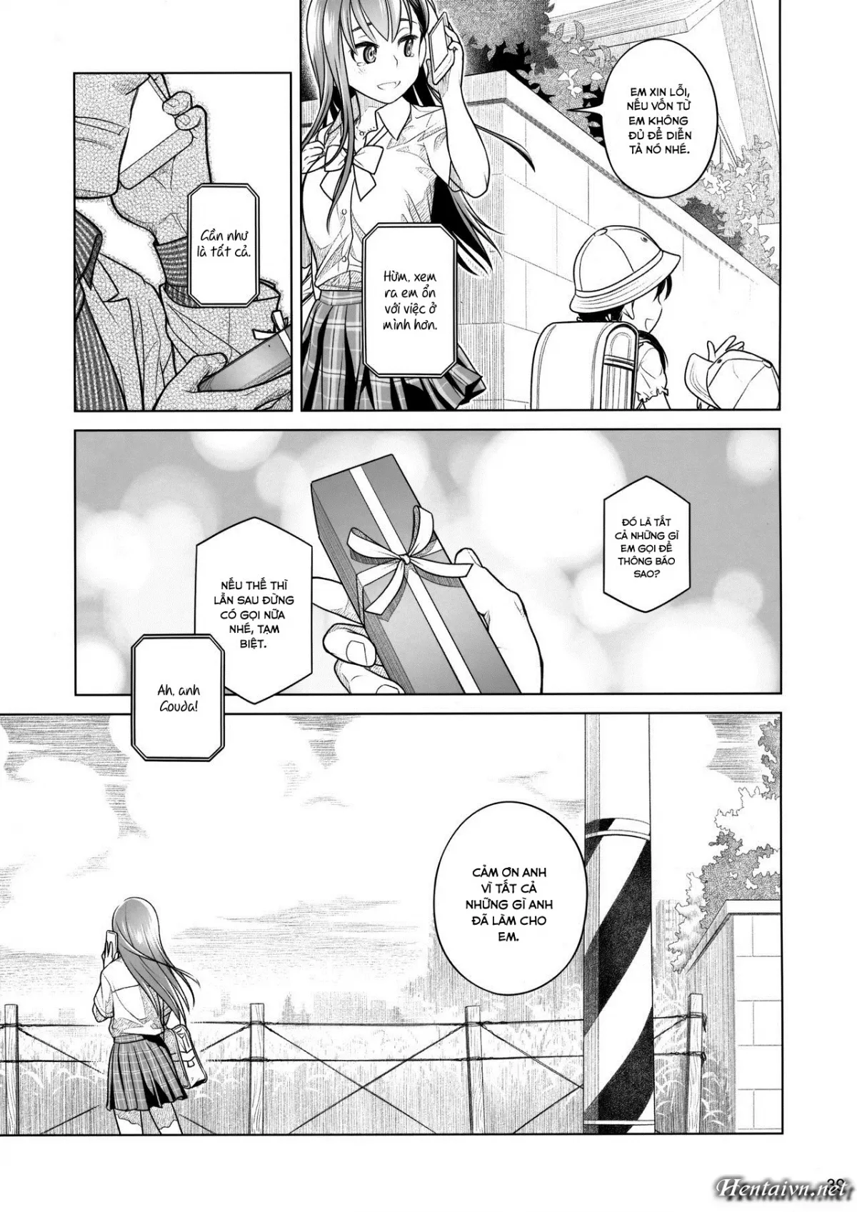 HentaiVN.net - Ảnh 39 - Hãy ở bên em - Chap 1