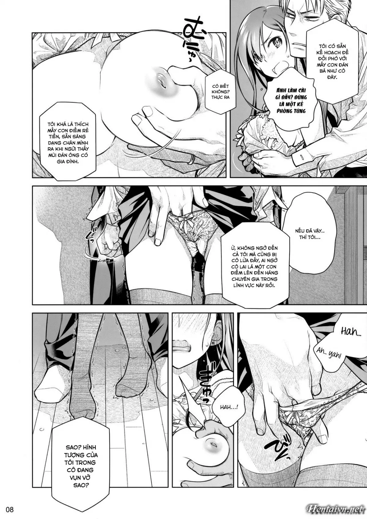 HentaiVN.net - Ảnh 8 - Hãy ở bên em - Chap 1