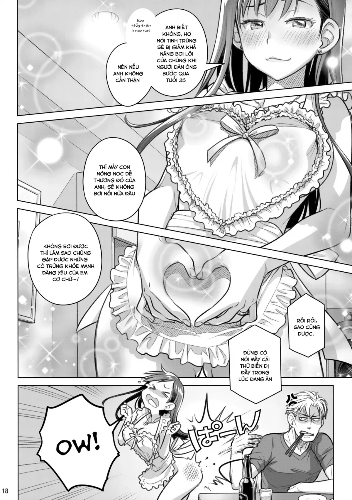 HentaiVN.net - Ảnh 17 - Hãy ở bên em - Chap 2