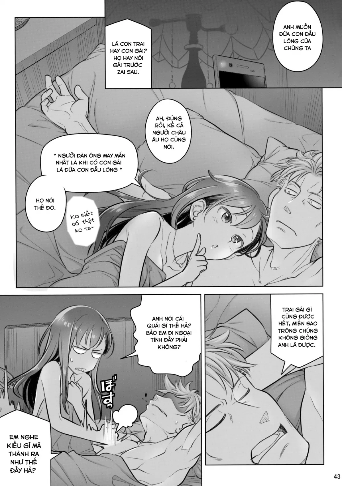 HentaiVN.net - Ảnh 42 - Hãy ở bên em - Chap 2