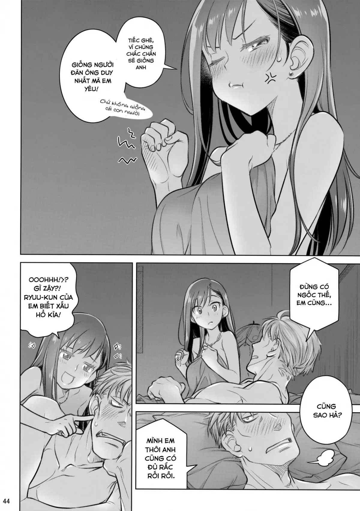 HentaiVN.net - Ảnh 43 - Hãy ở bên em - Chap 2