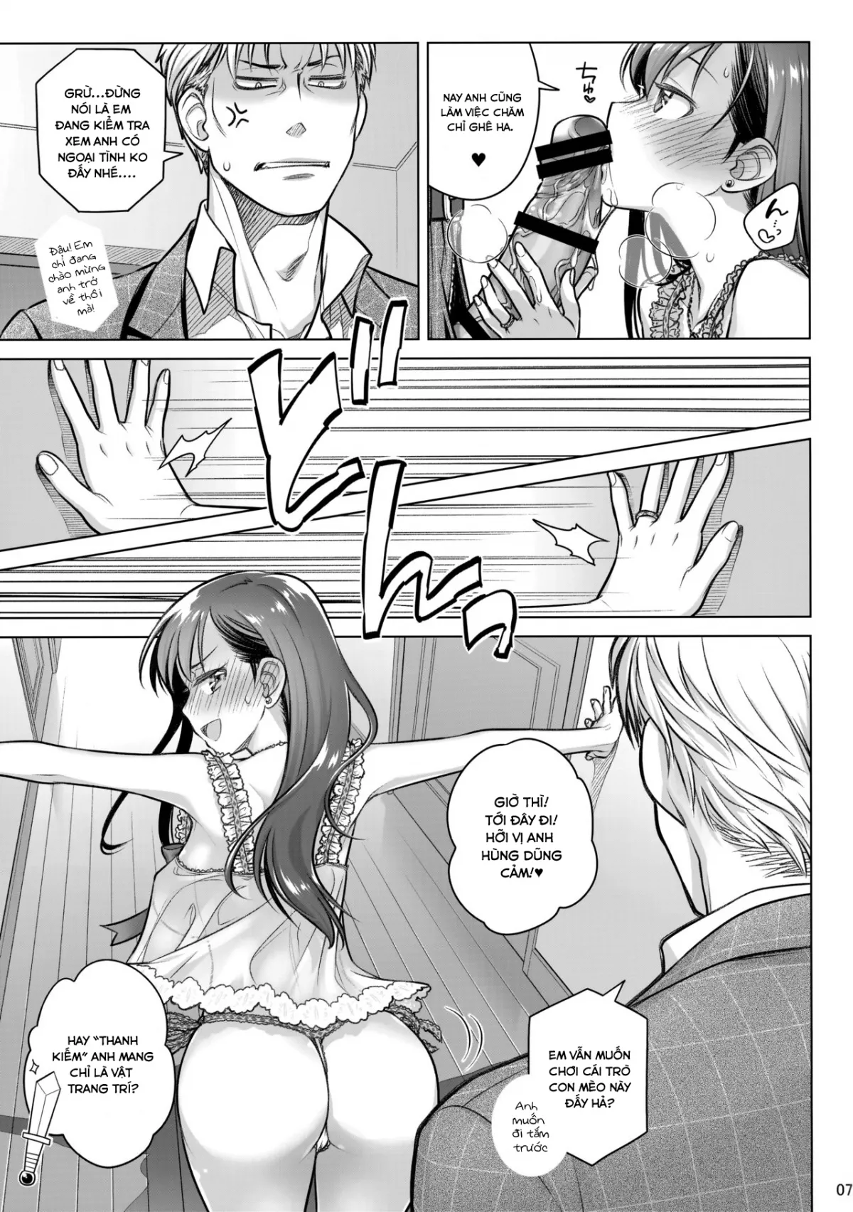 HentaiVN.net - Ảnh 7 - Hãy ở bên em - Chap 2