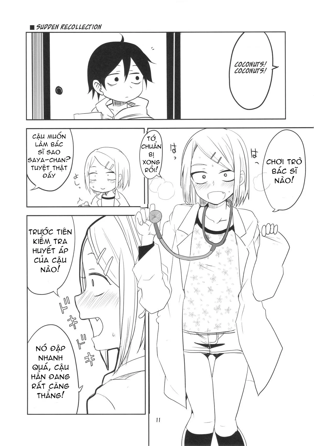 HentaiVN.net - Ảnh 14 - Dagashi Chichi [Dagashi Chichi] - Chap 2