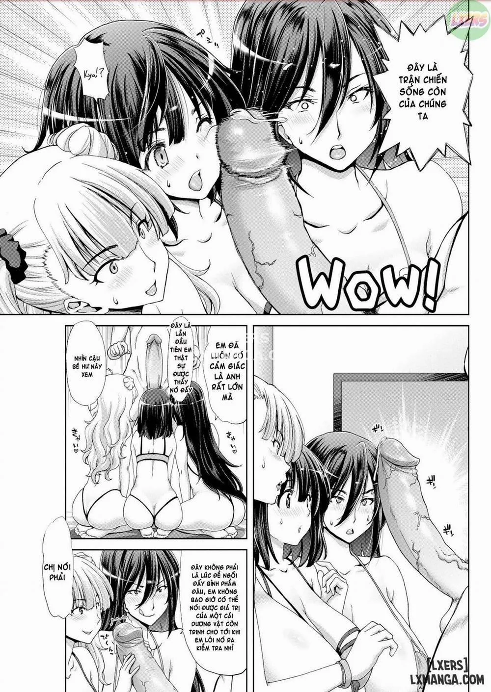 HentaiVN.net - Ảnh 3 - Devil Sisters - Chap 1