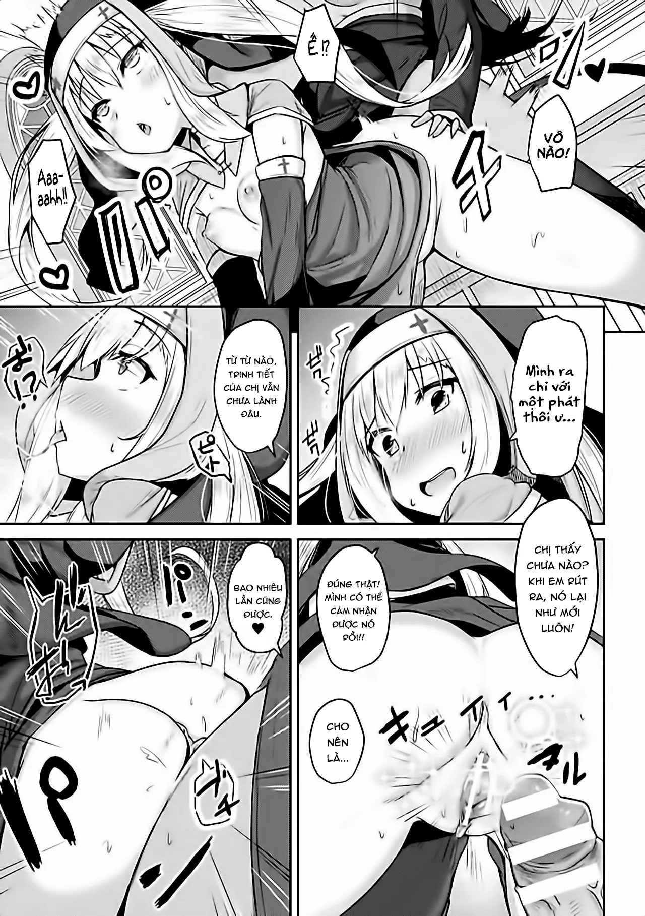 HentaiVN.net - Ảnh 12 - Seijo Choukyou ~Kanojo wa Watashi no Mono~ - Chap 1
