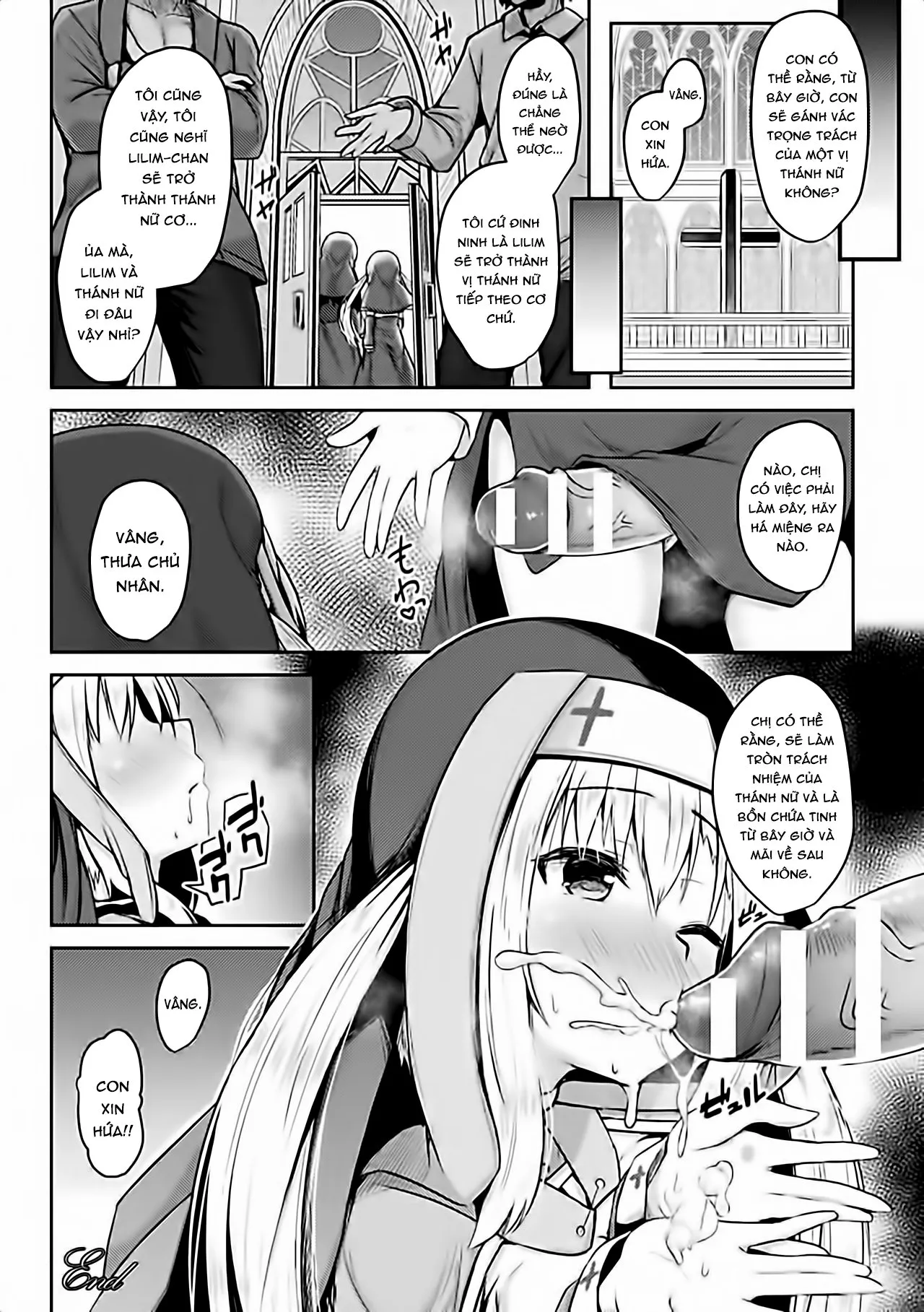 HentaiVN.net - Ảnh 16 - Seijo Choukyou ~Kanojo wa Watashi no Mono~ - Chap 1