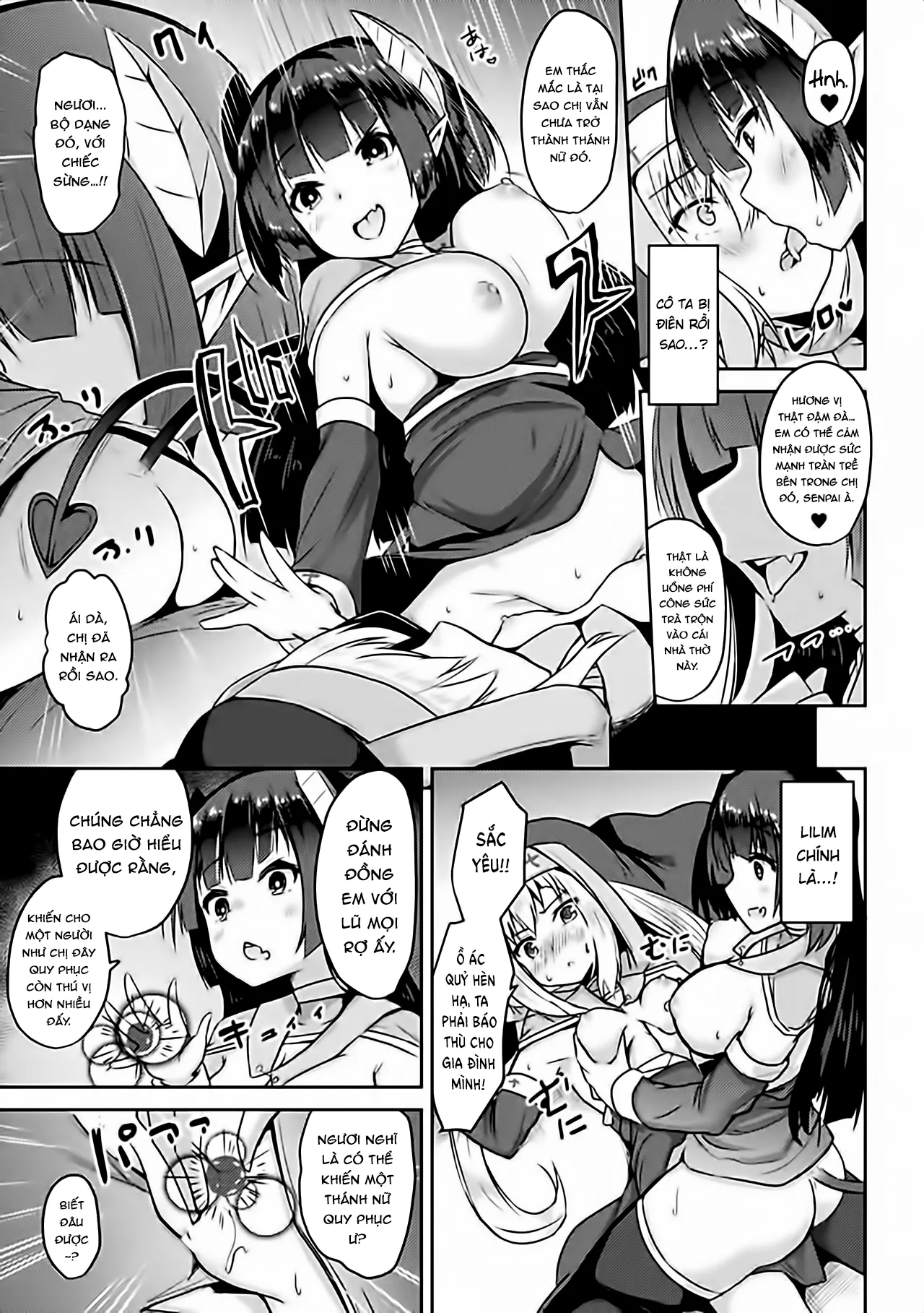 HentaiVN.net - Ảnh 5 - Seijo Choukyou ~Kanojo wa Watashi no Mono~ - Chap 1