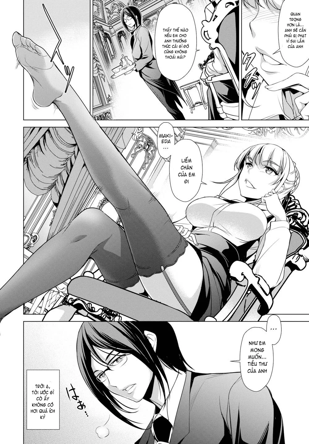 HentaiVN.net - Ảnh 3 - Capricious Lady & Loyal Butler - Chap 1