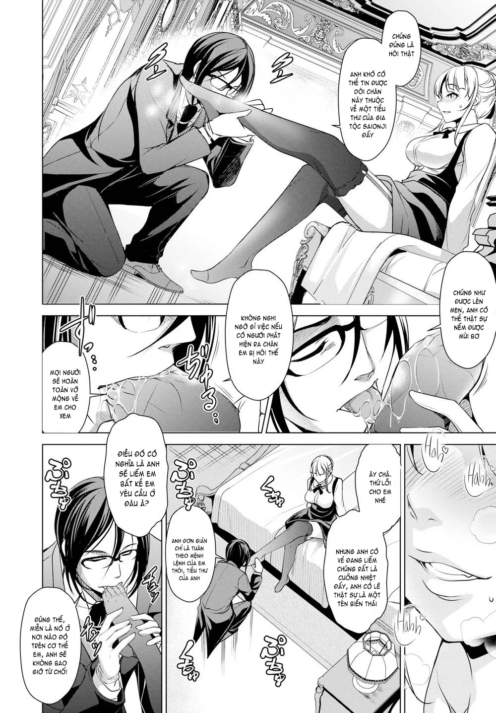 HentaiVN.net - Ảnh 5 - Capricious Lady & Loyal Butler - Chap 1