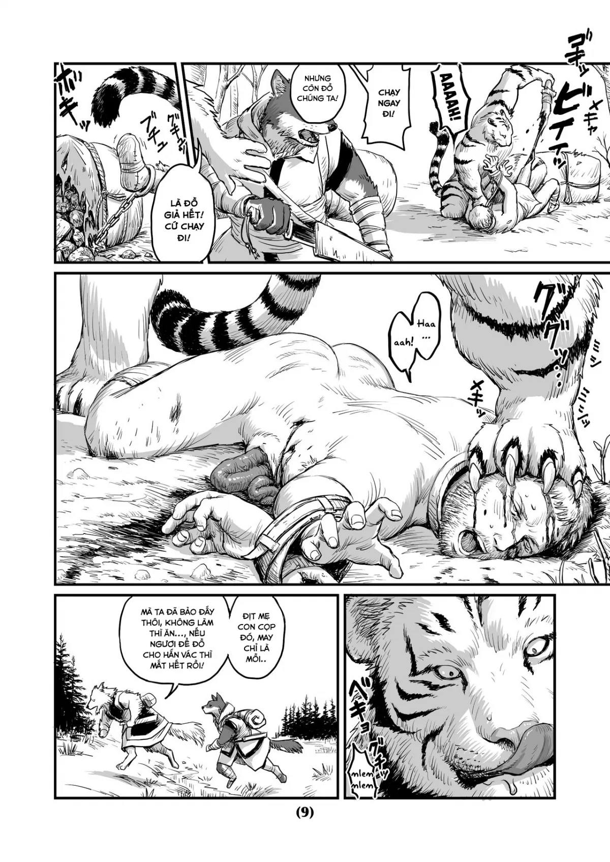 HentaiVN.net - Ảnh 11 - Mồi [Bait, Otori, 囮] - Chap 1