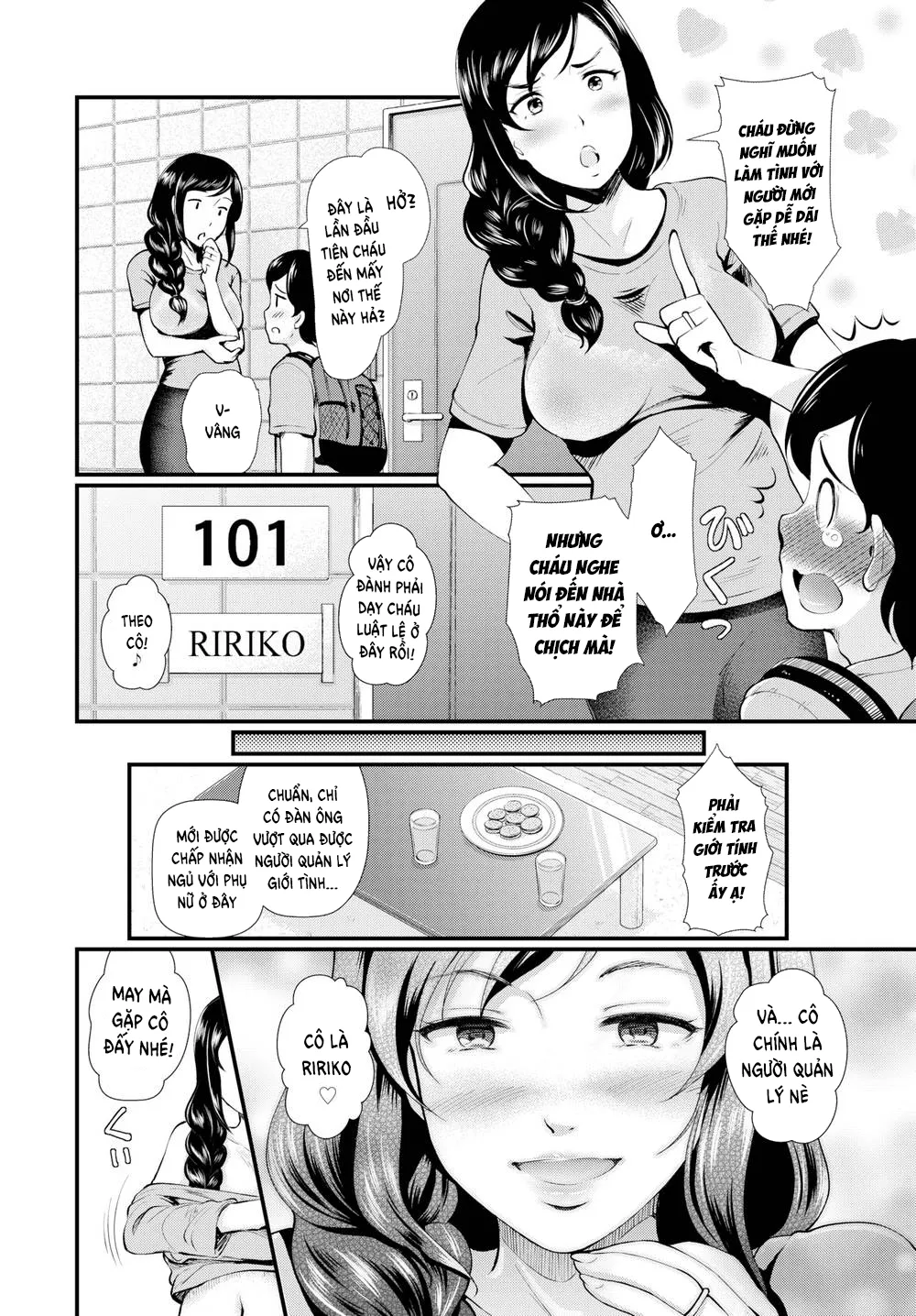 HentaiVN.net - Ảnh 3 - Fuckhouse ~Sexclusive Apartments~ - Chap 1